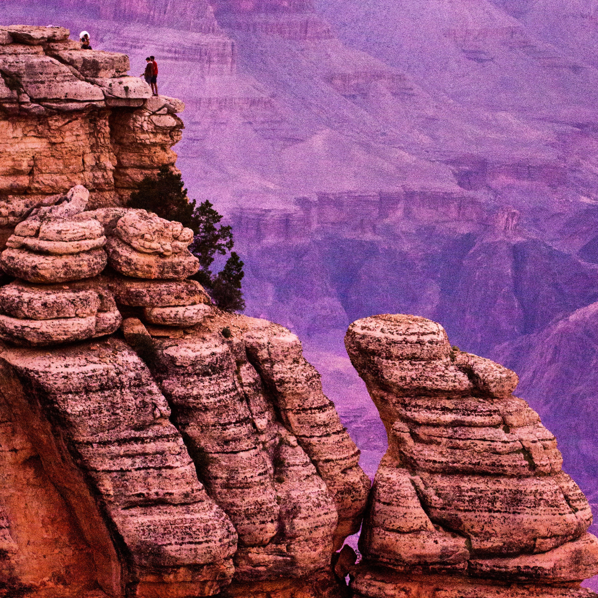 Sony SLT-A65 (SLT-A65V) + Tamron SP 24-70mm F2.8 Di VC USD sample photo. A view of the grand canyon at sunset with a soft light helping to show great colors. photography