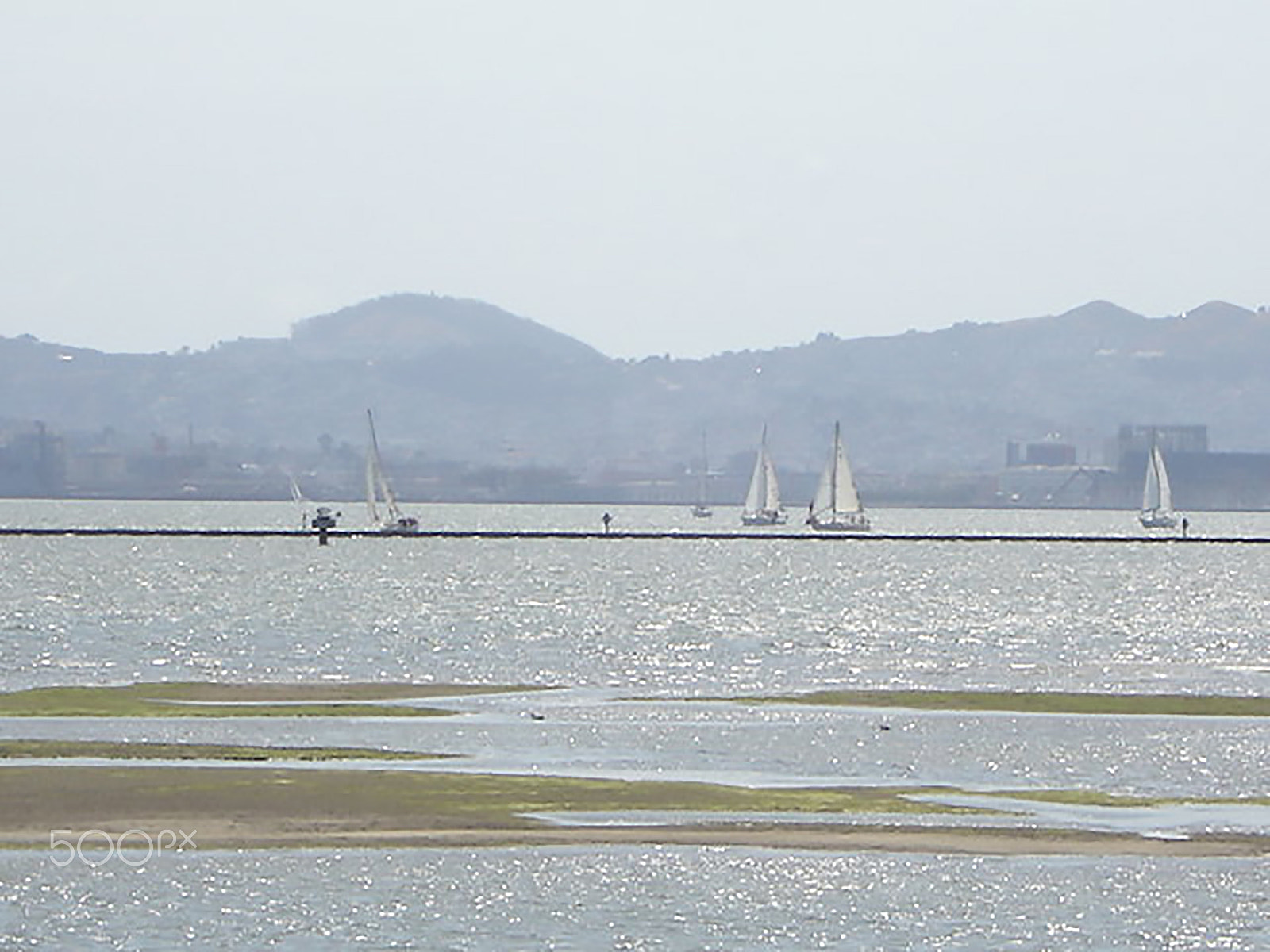 Sony DSC-W7 sample photo. Sailboats photography