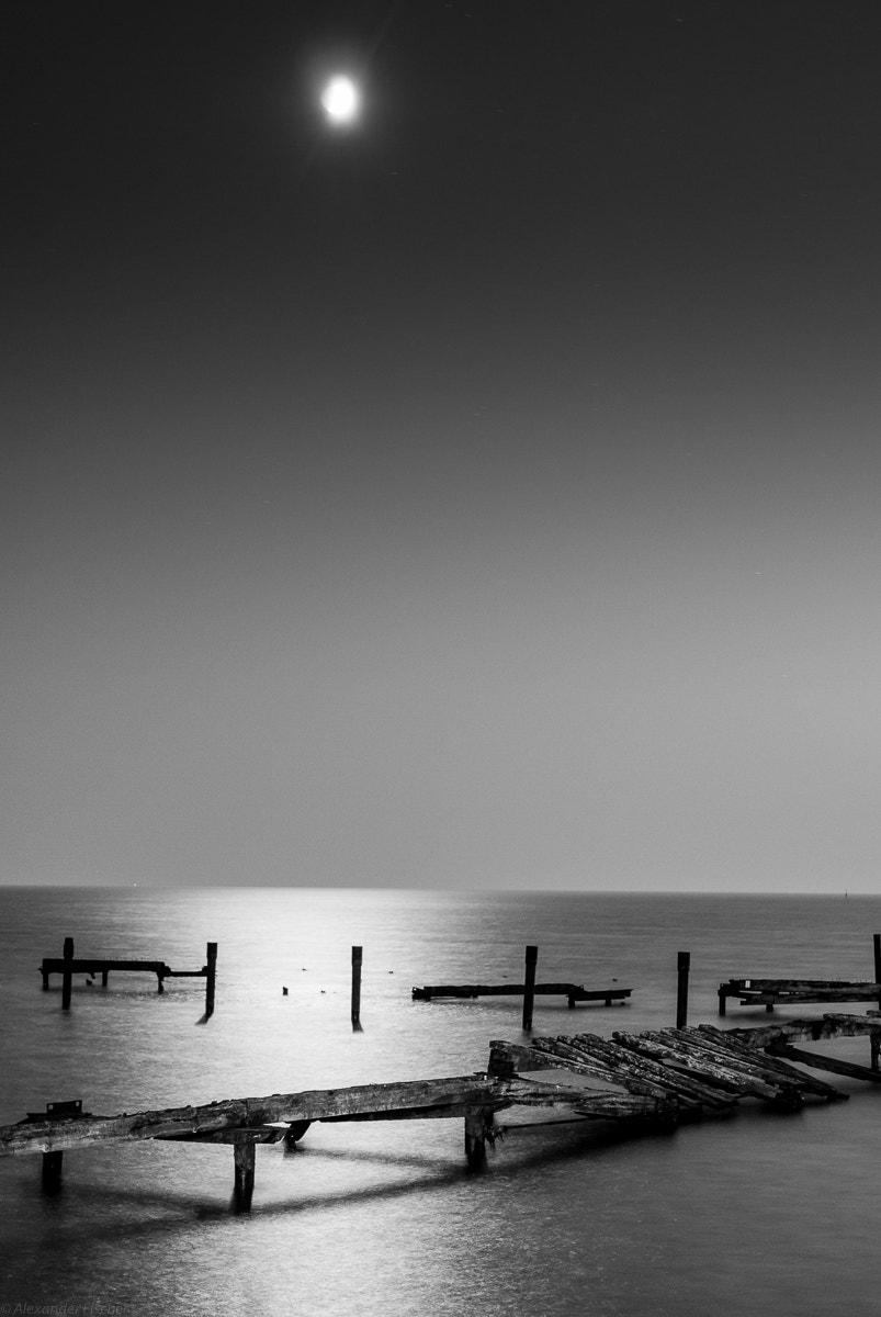 Nikon D80 sample photo. Sunset on rügen photography