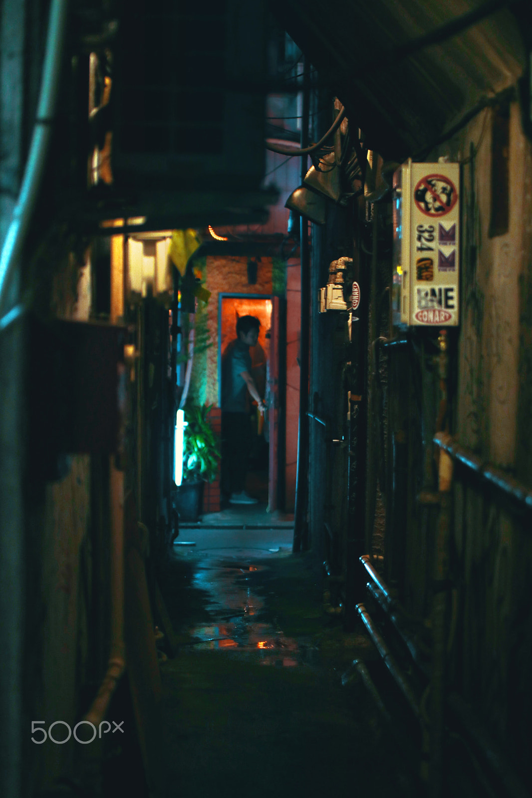 Tamron SP AF 60mm F2 Di II LD IF Macro sample photo. Tokyo night photography