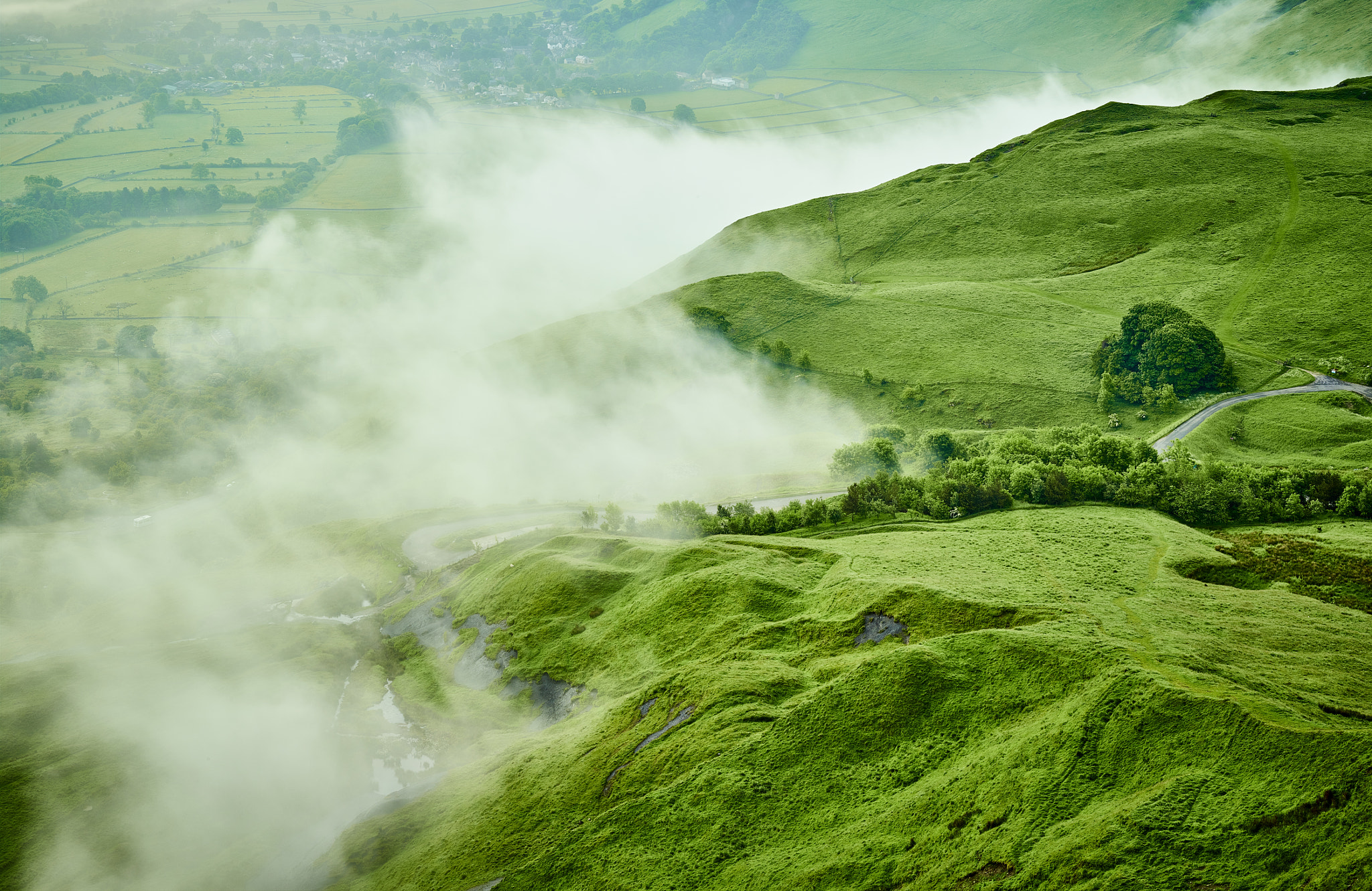 Phase One IQ160 sample photo. Peak district photography