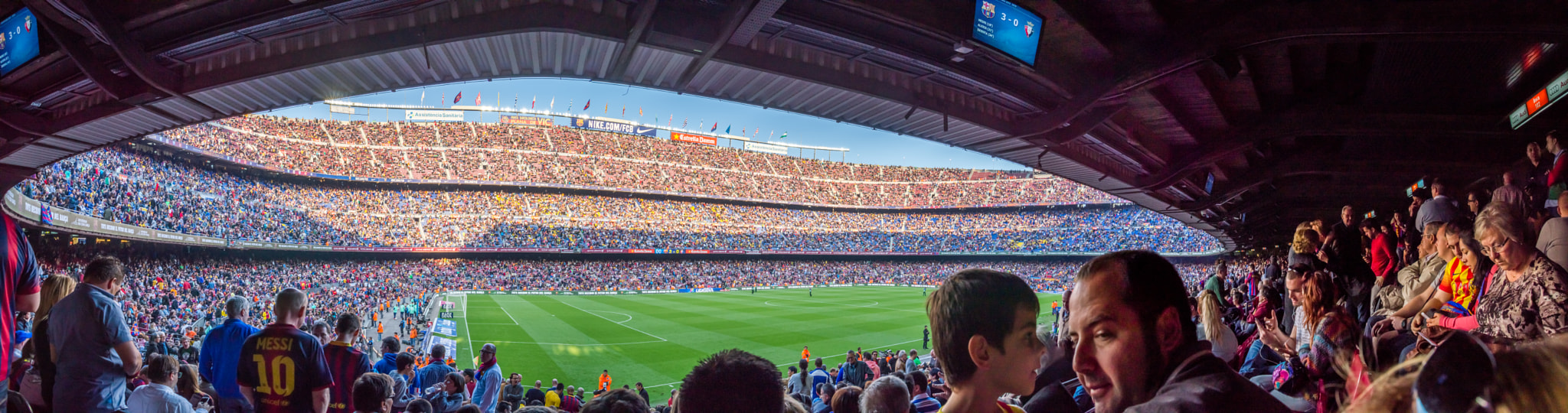 Sony SLT-A57 sample photo. Camp nou photography