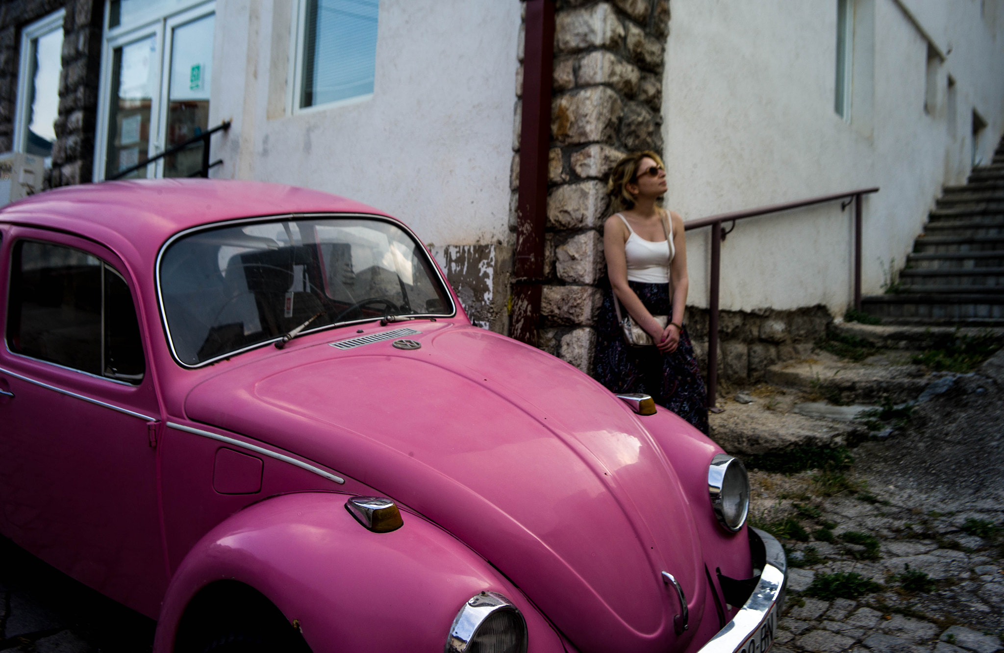 Leica M9 + Noctilux-M 50mm f/1 sample photo. Pink panther photography