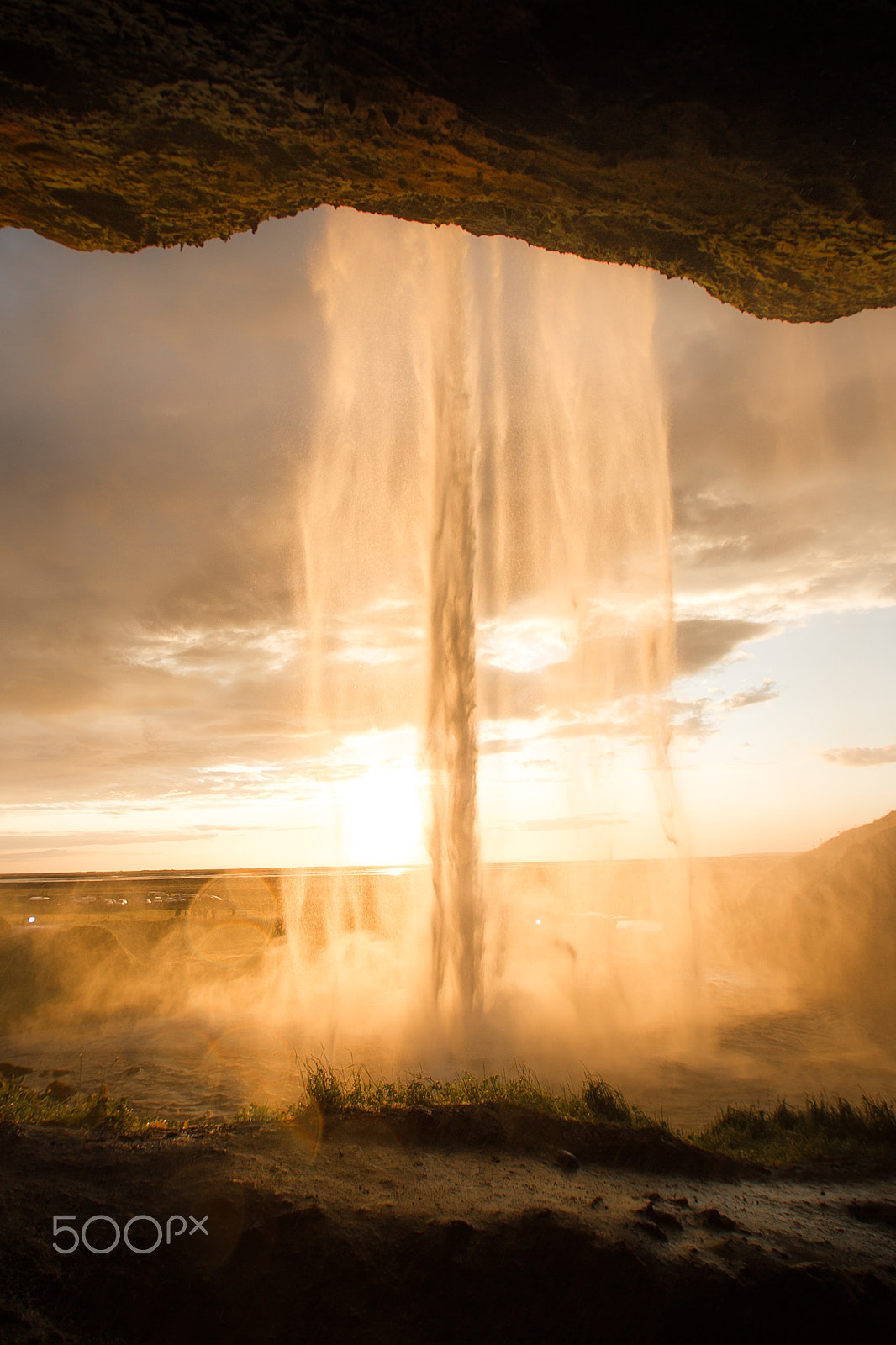 Sigma 10-20mm F3.5 EX DC HSM sample photo. Behind the falls photography