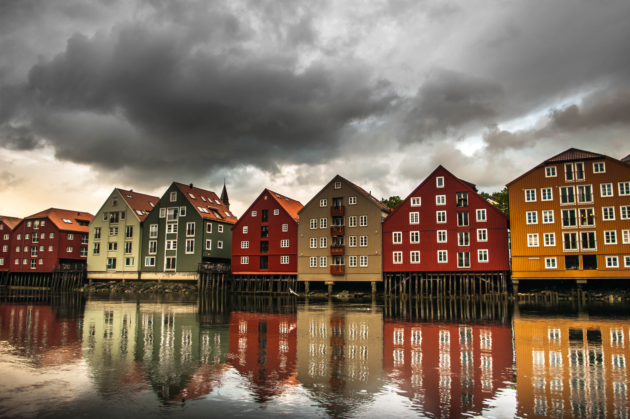 Pentax K20D sample photo. Norway summer photography