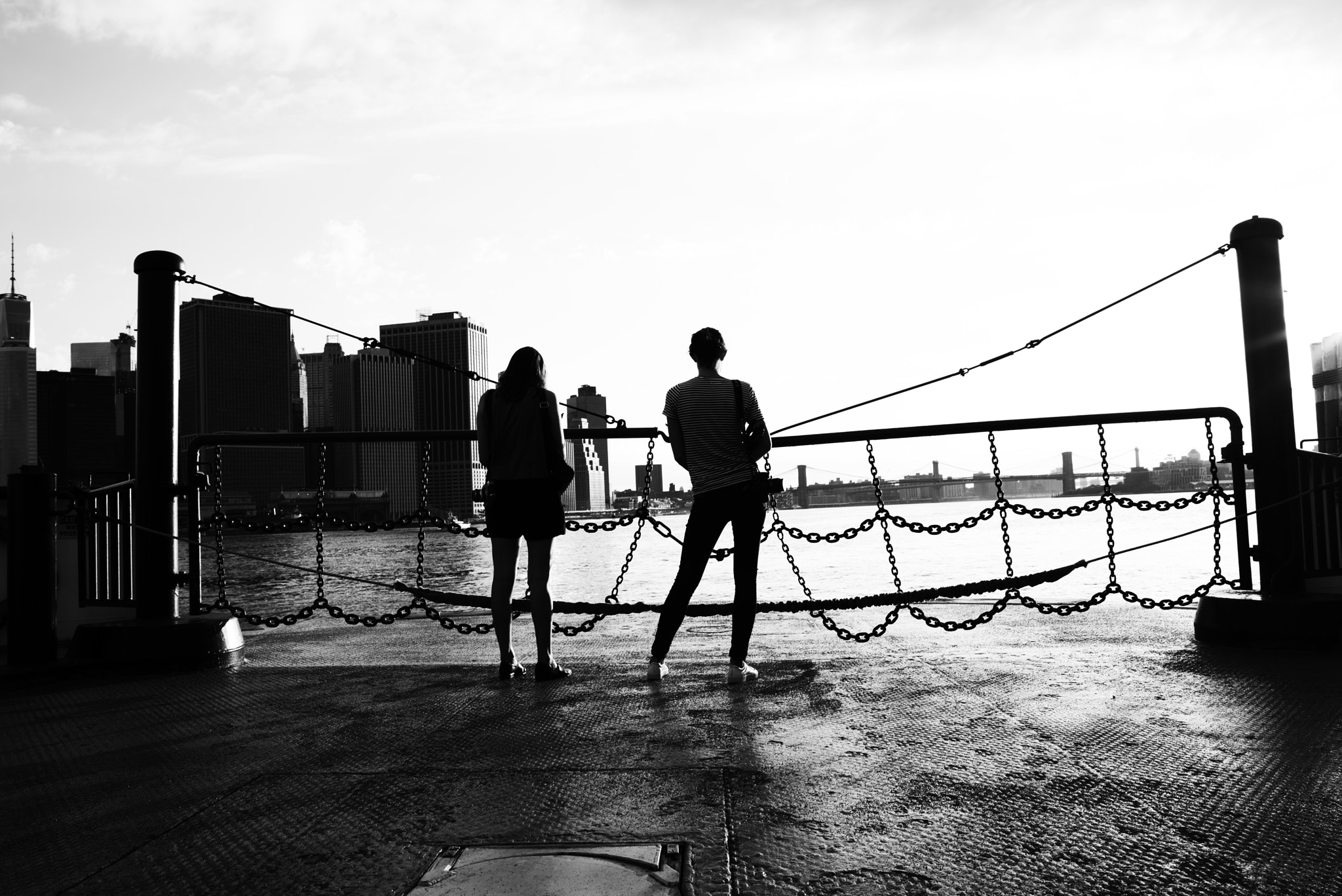 Nikon D810 + Nikon AF-S Nikkor 28mm F1.8G sample photo. Governor island ferry photography