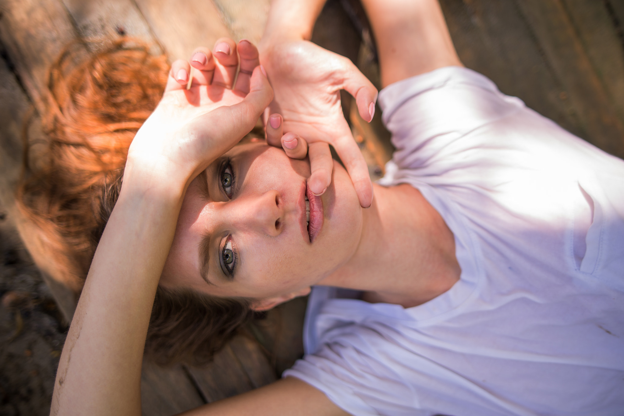 Nikon D600 sample photo. Sun in hair photography