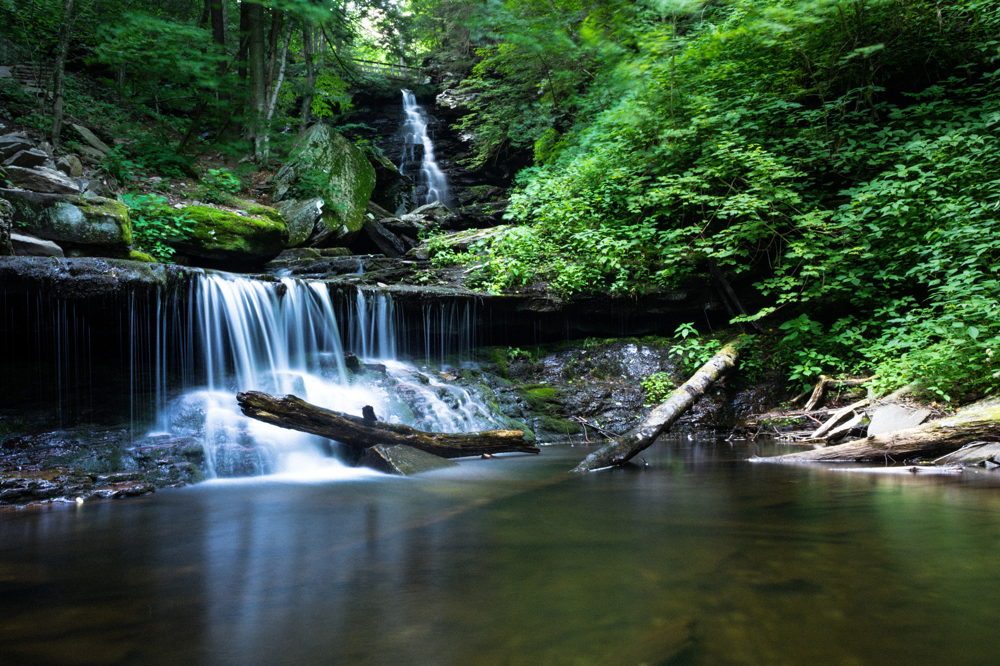 Sony a7 II + Sony E 18-55mm F3.5-5.6 OSS sample photo. Waterfall_1 photography