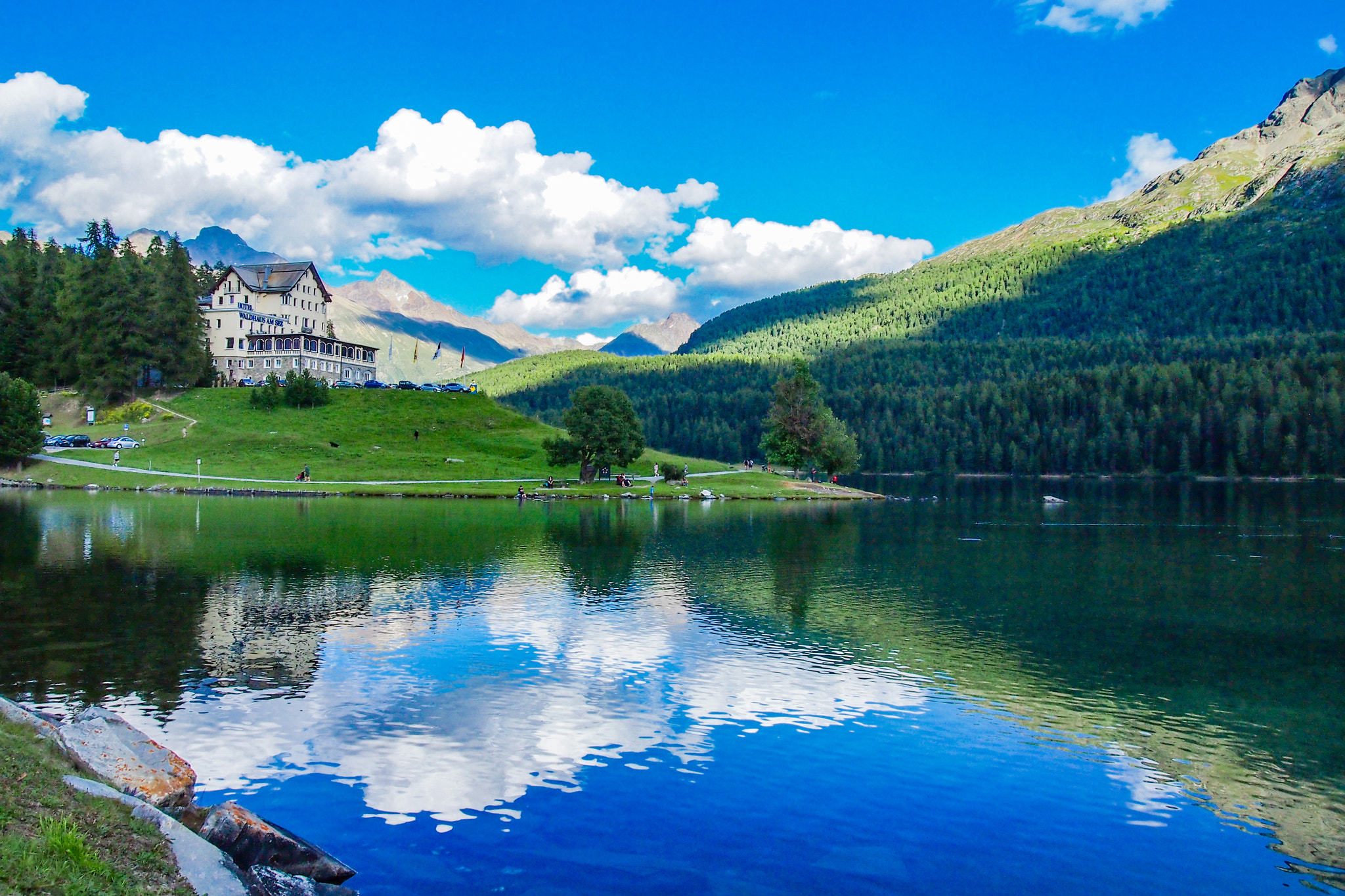 Olympus PEN E-P3 sample photo. St. moritz photography