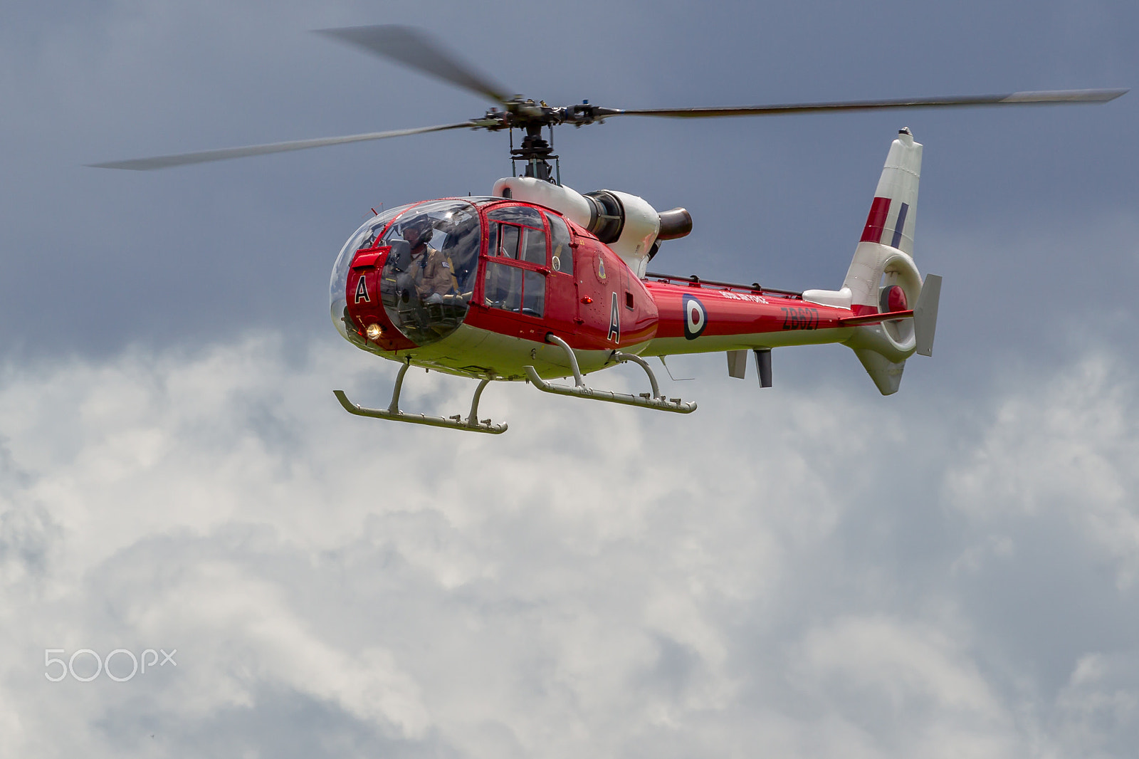 Canon EF 300mm F2.8L IS II USM sample photo. Westland gazelle ht.3 zb627 photography