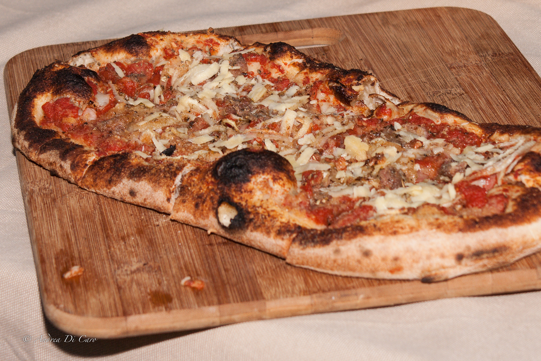 Canon EF 28-200mm F3.5-5.6 USM sample photo. Pizza siciliana photography
