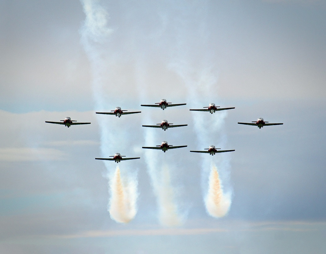 Canon EF 100-400mm F4.5-5.6L IS USM sample photo. Canada snowbirds photography