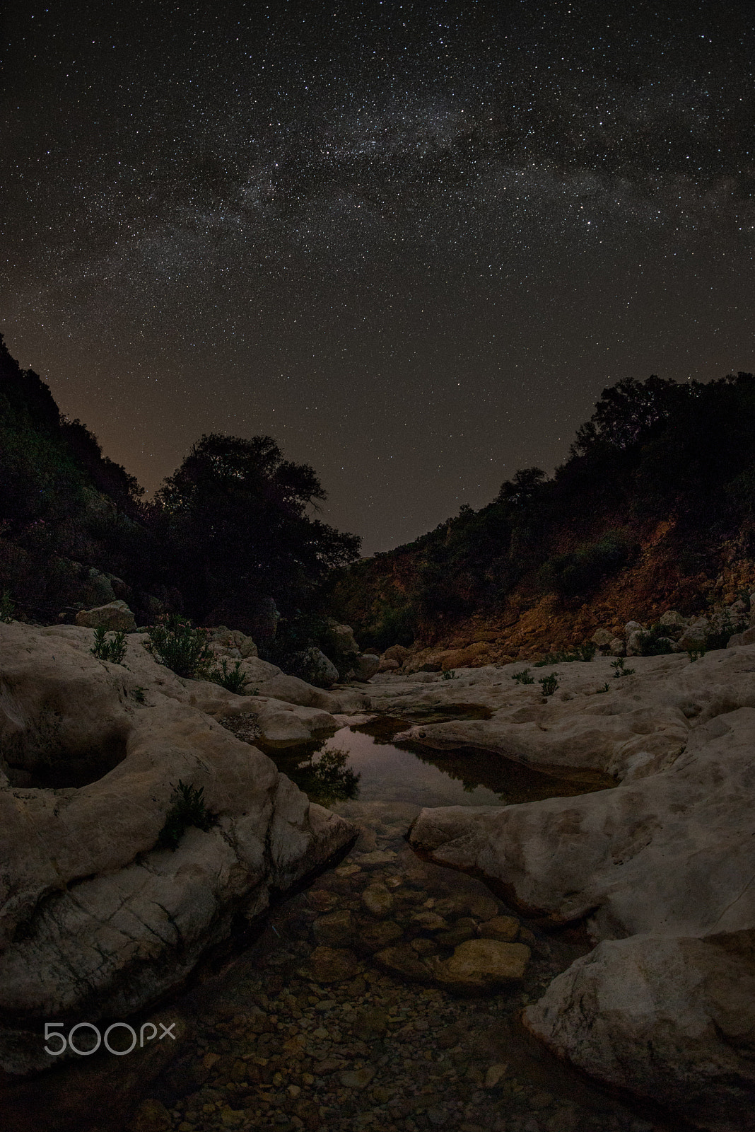 Samyang 12mm F2.8 ED AS NCS Fisheye sample photo. Flumineddu night photography