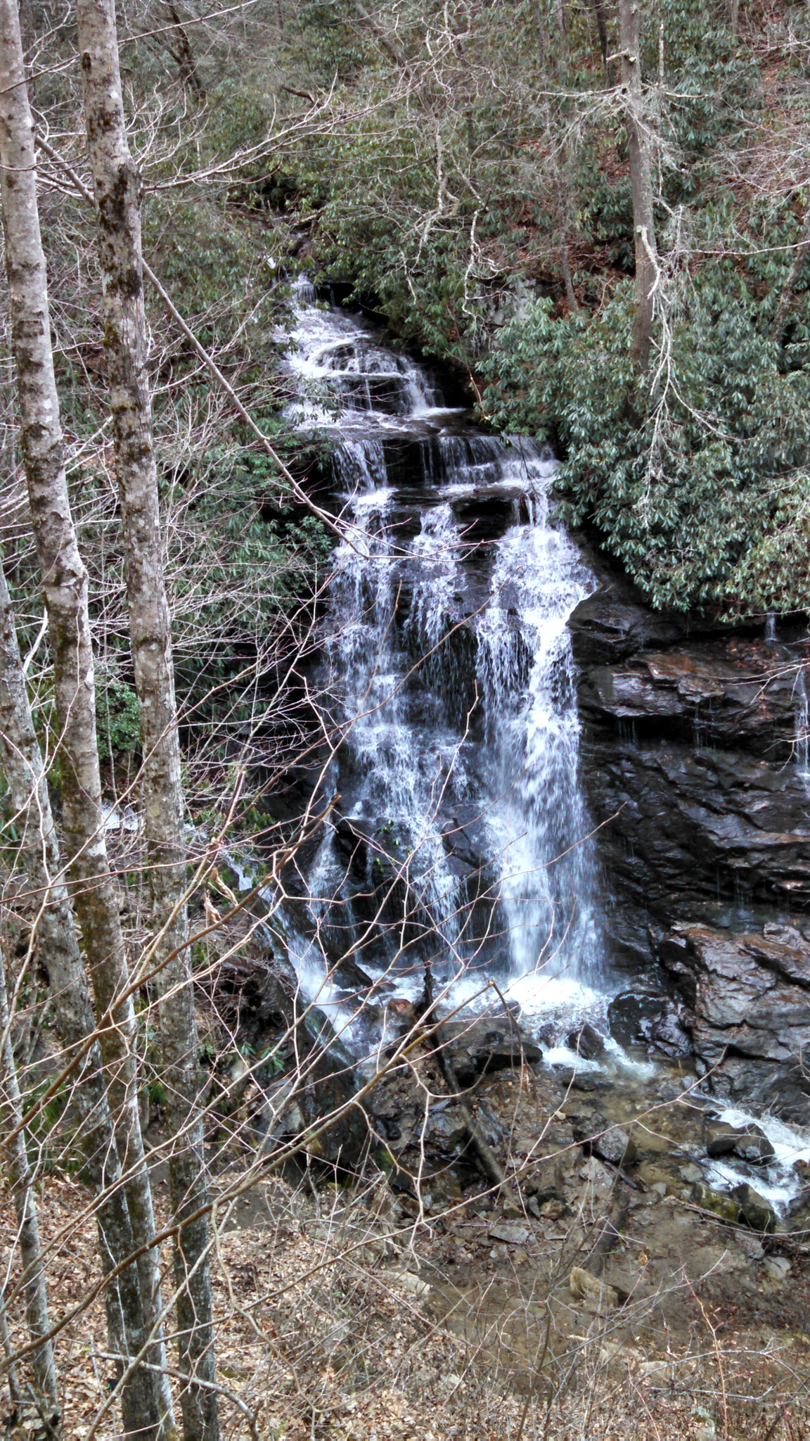 Motorola XT907 sample photo. Waterfall by asheville, nc photography
