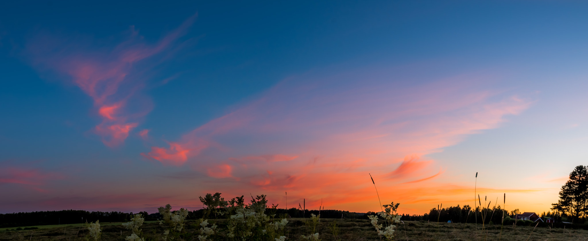 Canon EF 20mm F2.8 USM sample photo. Sunset panorama photography
