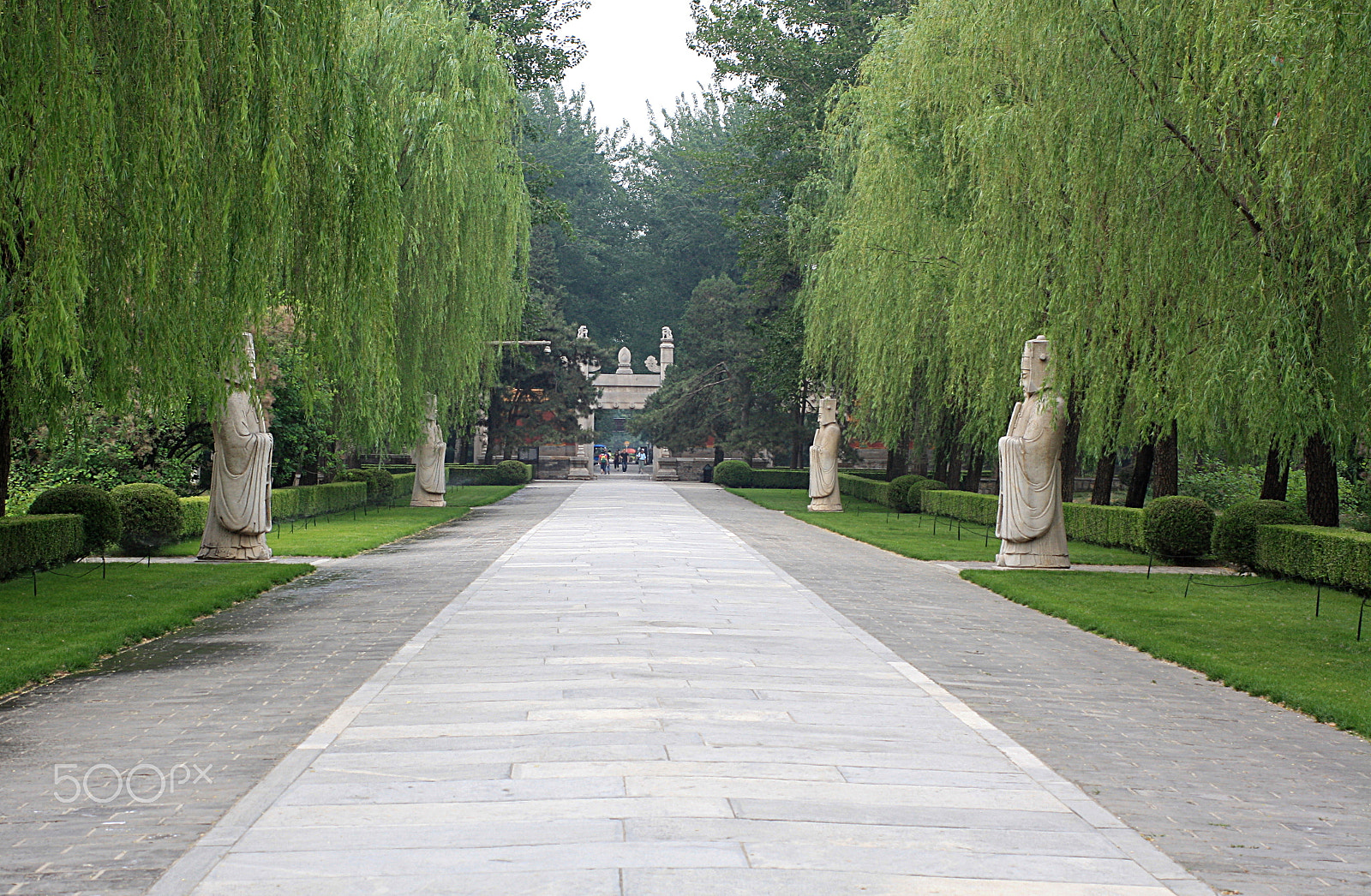 Canon EF 28-90mm f/4-5.6 sample photo. Spirit way road - ming tombs photography