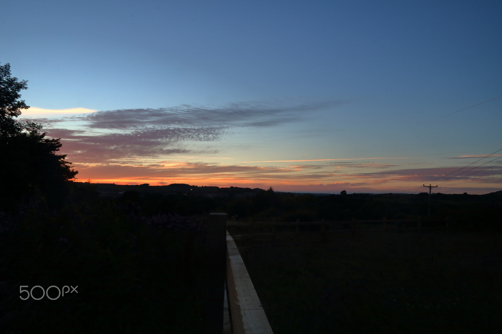 Canon EF-S 17-85mm F4-5.6 IS USM sample photo. Cumbrian sunset photography