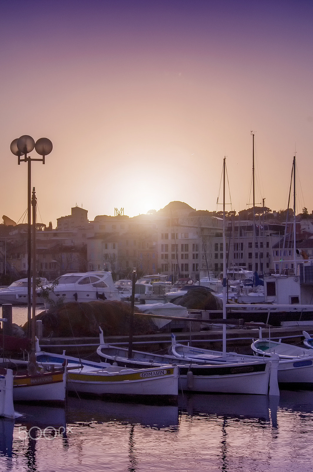 smc PENTAX-DA L 50-200mm F4-5.6 ED sample photo. Sunset on the harbor photography