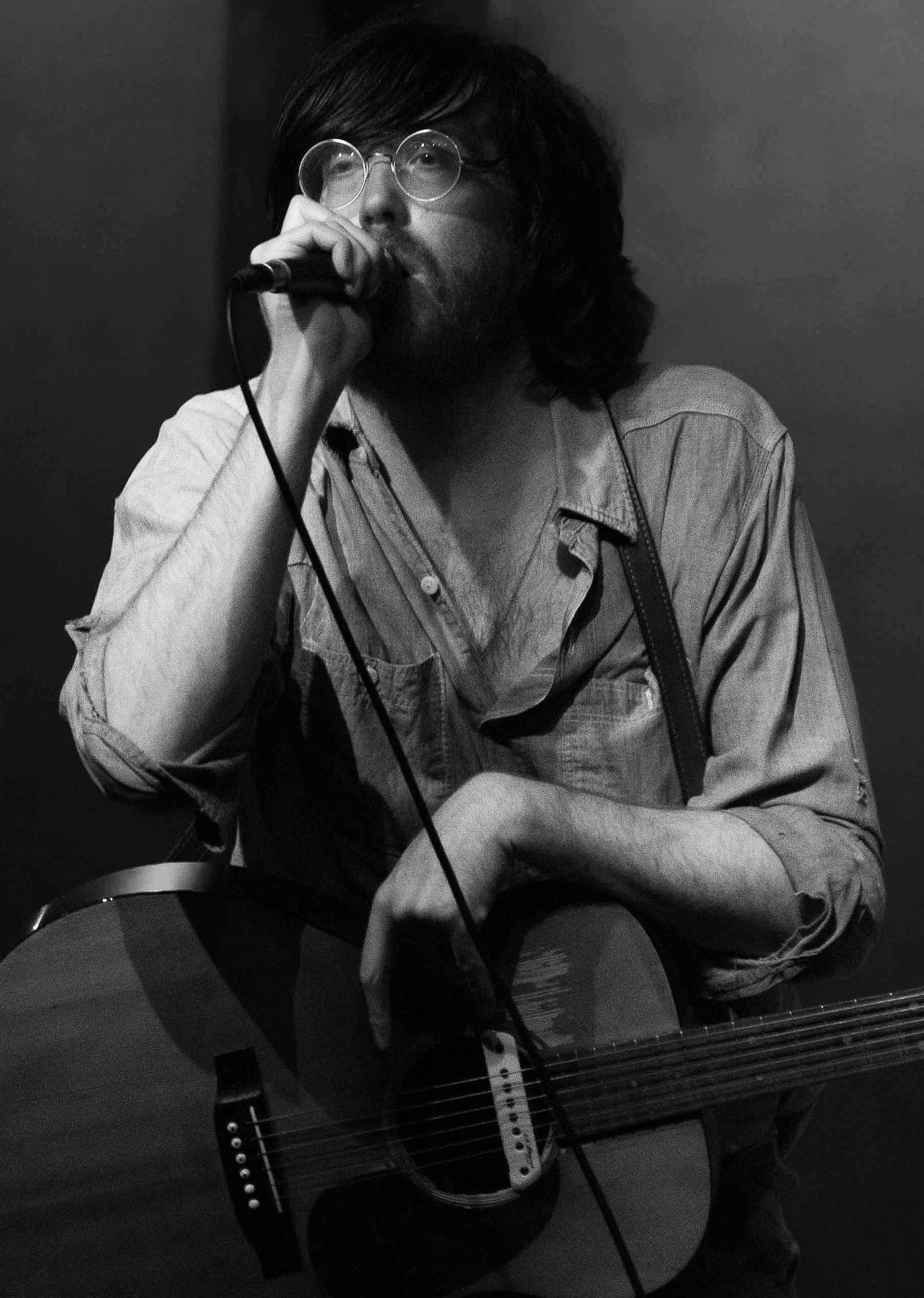 Nikon Df sample photo. Okkervil river photography