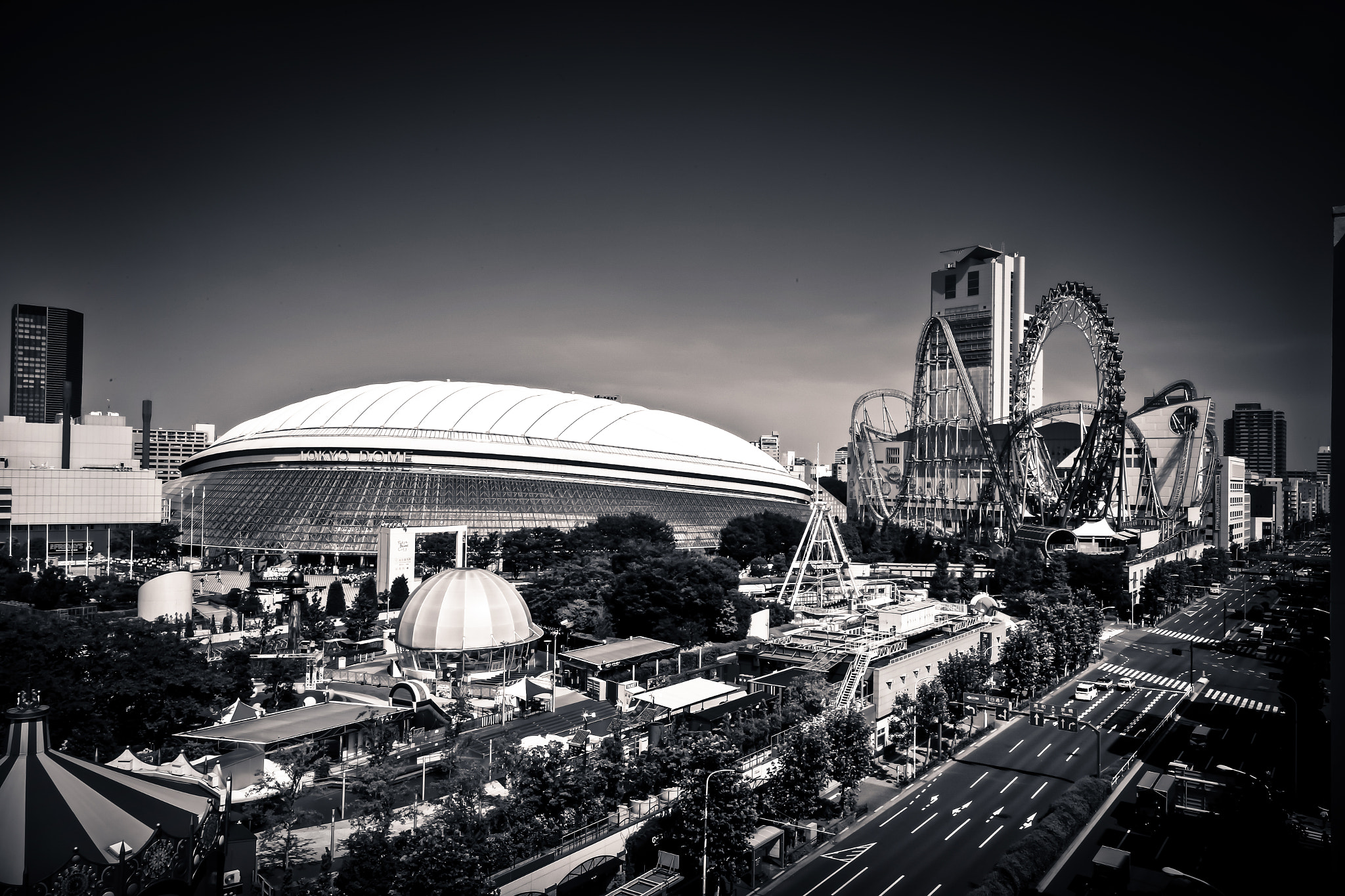 Canon EOS 6D + Sigma 10-20mm F4-5.6 EX DC HSM sample photo. Tokyodome photography