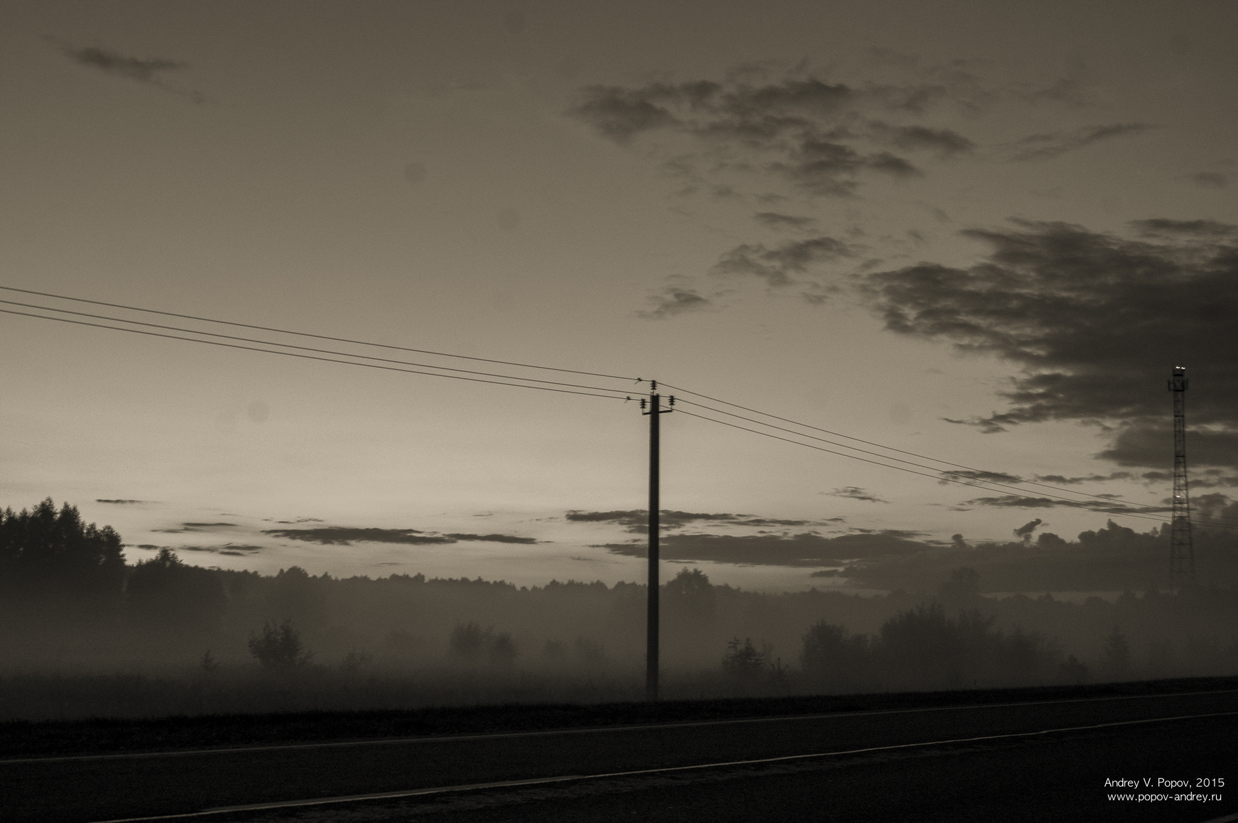 Pentax smc FA 31mm F1.8 AL Limited sample photo. *** - fog in bryansk region photography