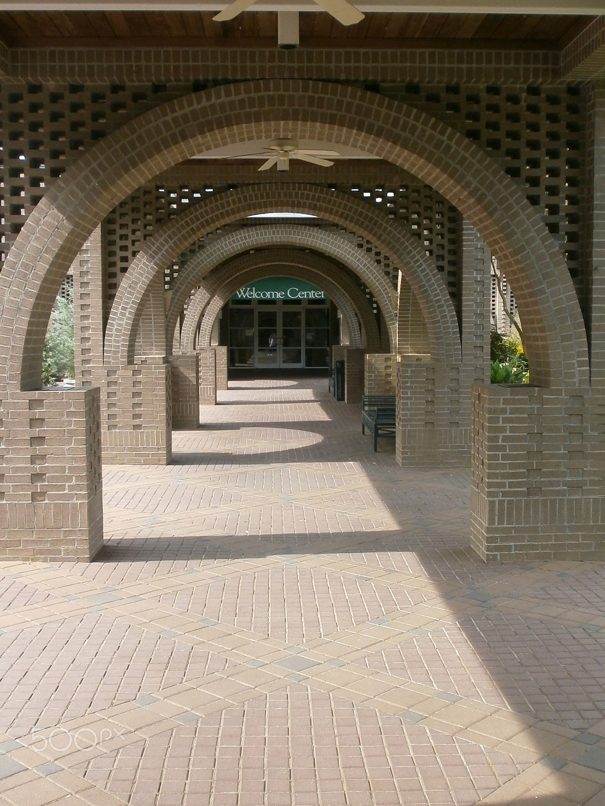 Olympus VG110,D700 sample photo. Welcome center arches photography