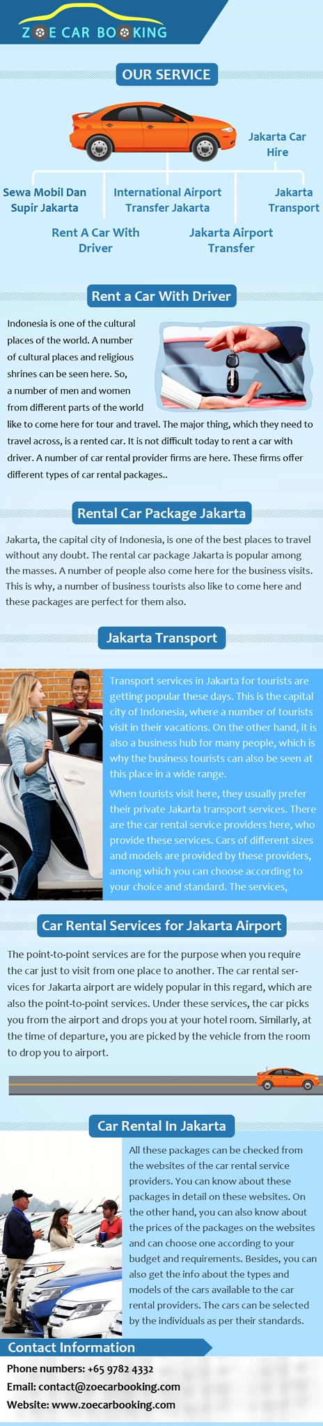 Car Rental Services Jakarta