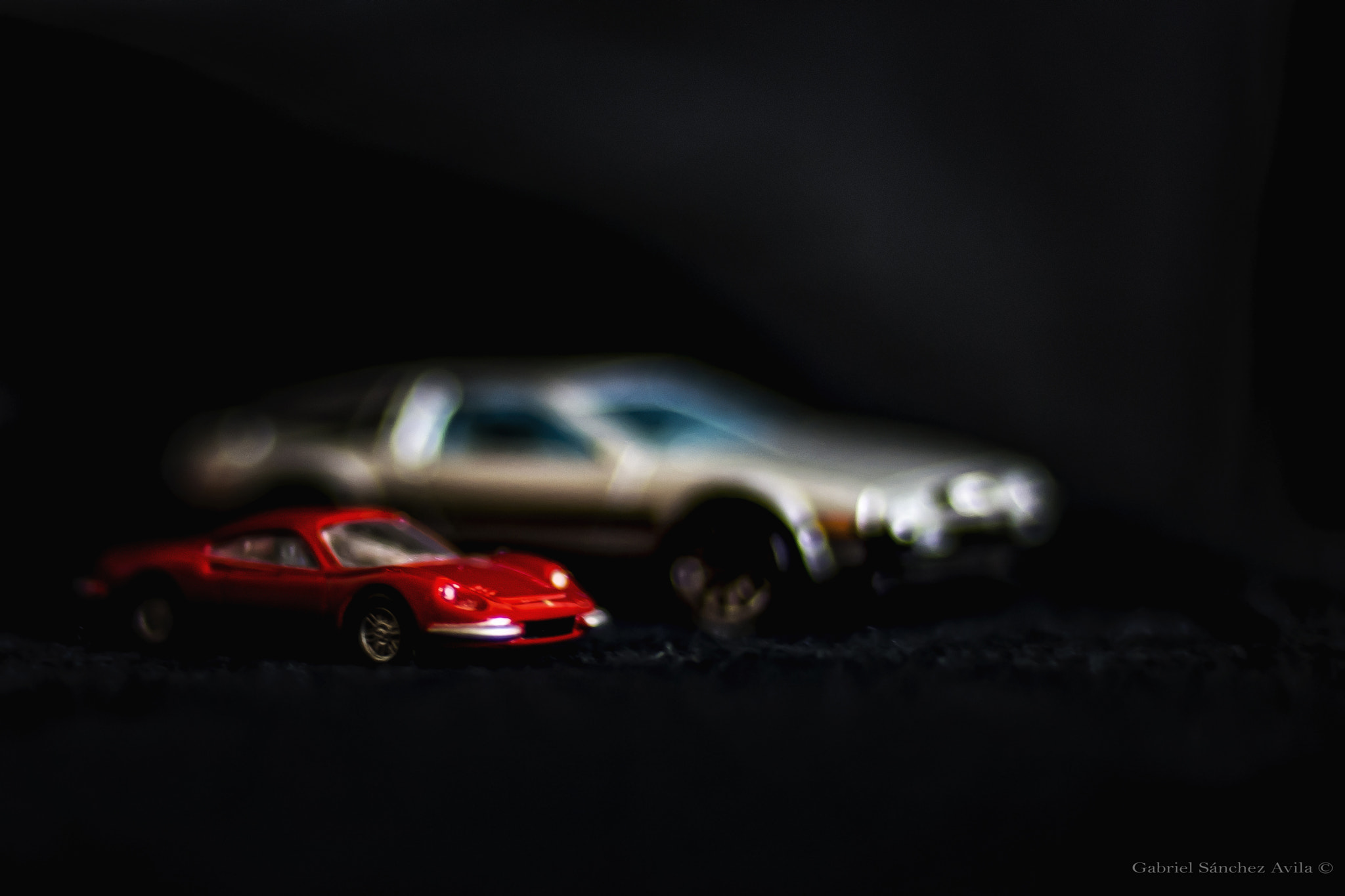 Nikon D7200 + Nikon AF Nikkor 50mm F1.4D sample photo. Ferrari toy photography
