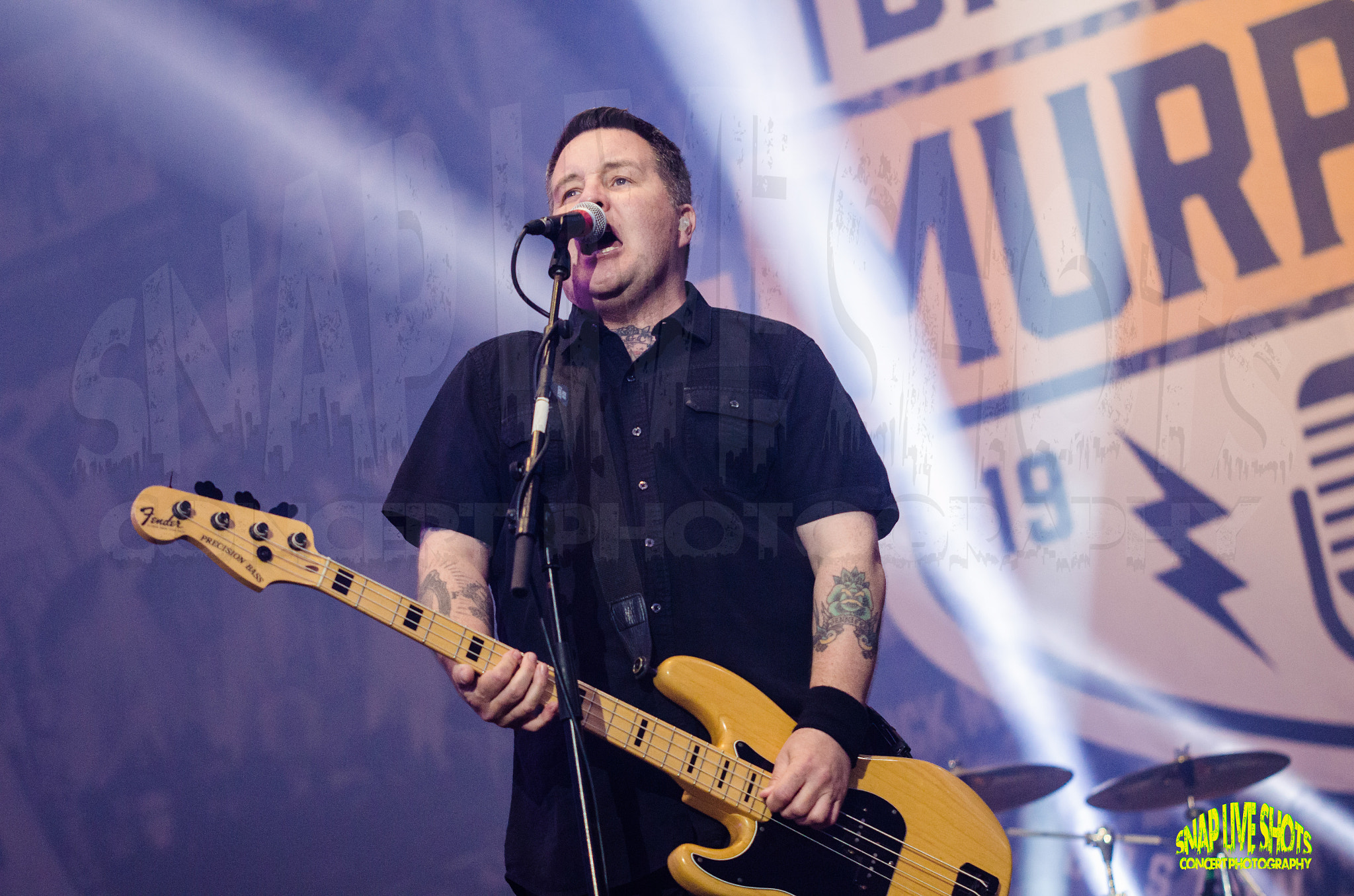 Sigma 70-200mm F2.8 EX DG Macro HSM II sample photo. Dropkick murphys @ hellfest 2016 photography