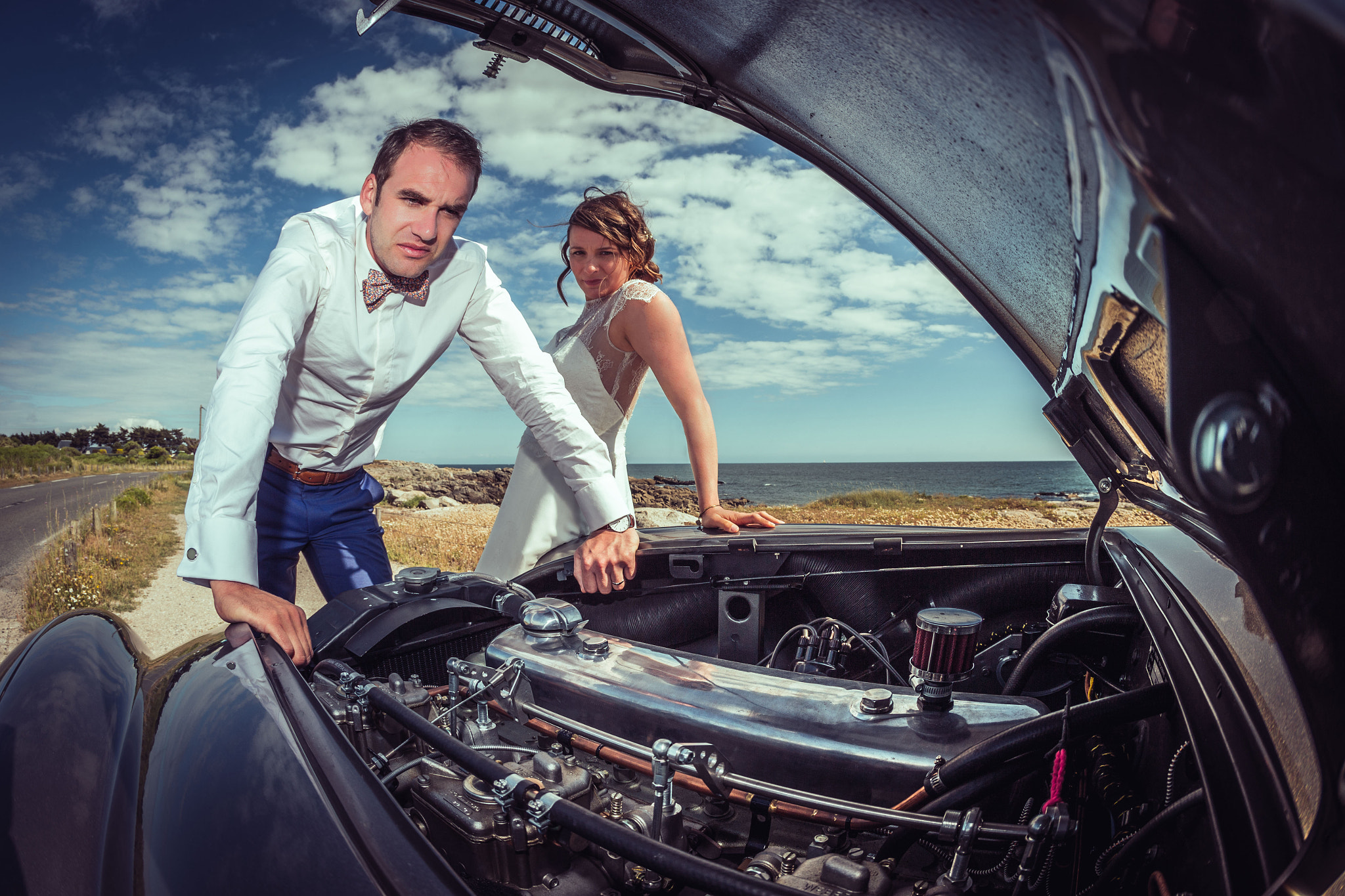 Canon EF 15mm F2.8 Fisheye sample photo. Wedding panne photography