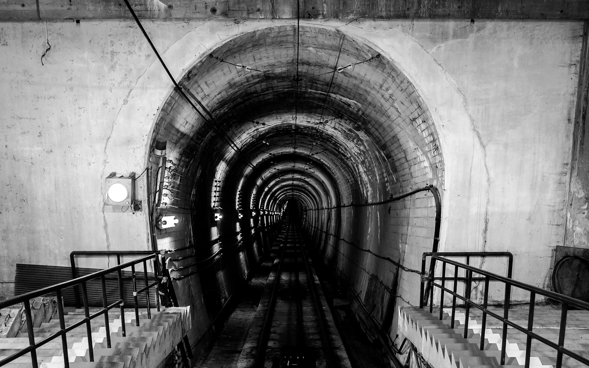 Nikon D610 + Nikon AF-S Nikkor 35mm F1.4G sample photo. Kurobedaira station 黒部平駅 photography