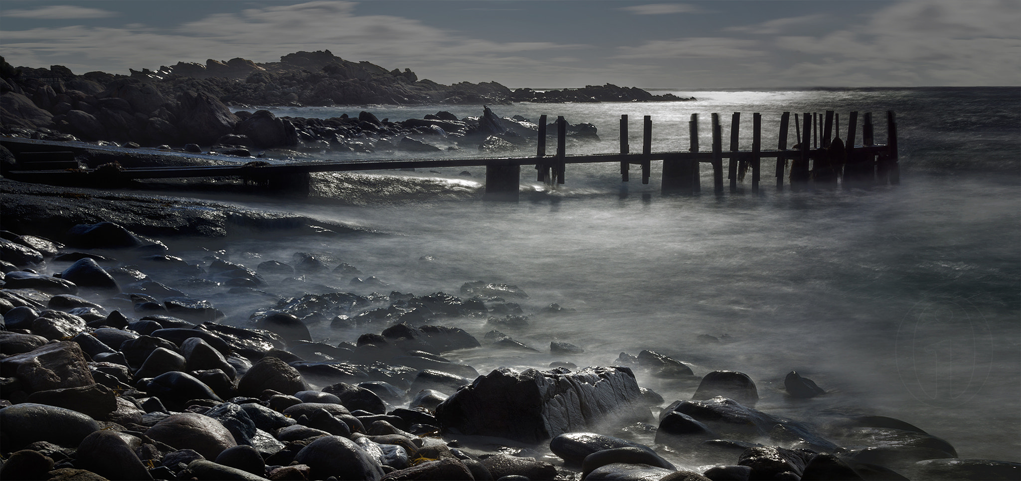 Pentax K-3 II + Sigma 18-200mm F3.5-6.3 II DC OS HSM sample photo. Jetty: canal rocks, western australia photography