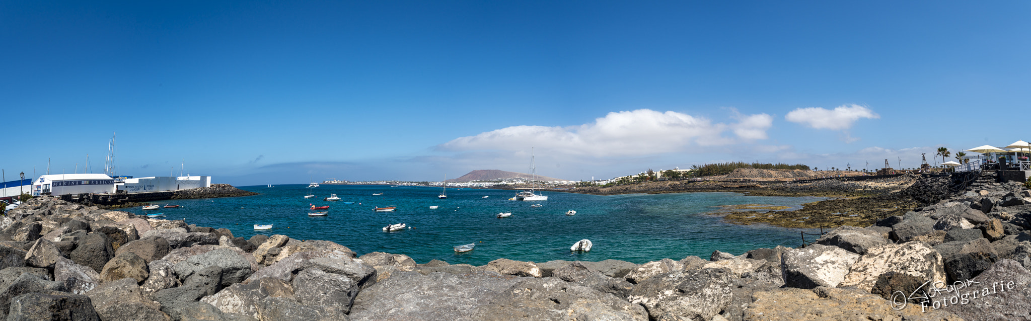 Sigma 24-70mm F2.8 EX DG Macro sample photo. Playa blanca bay photography