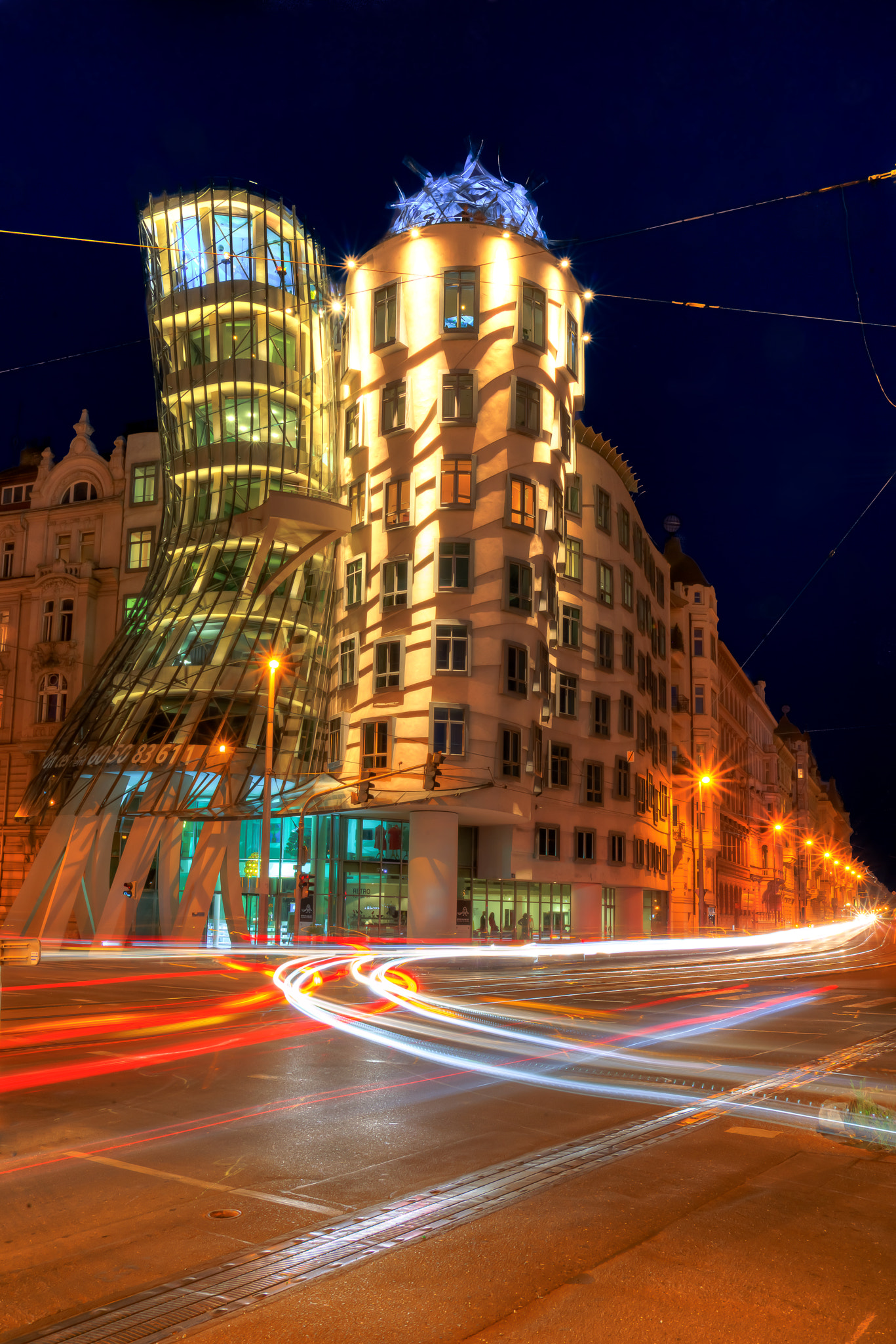 Nikon D800E sample photo. Dancing house photography