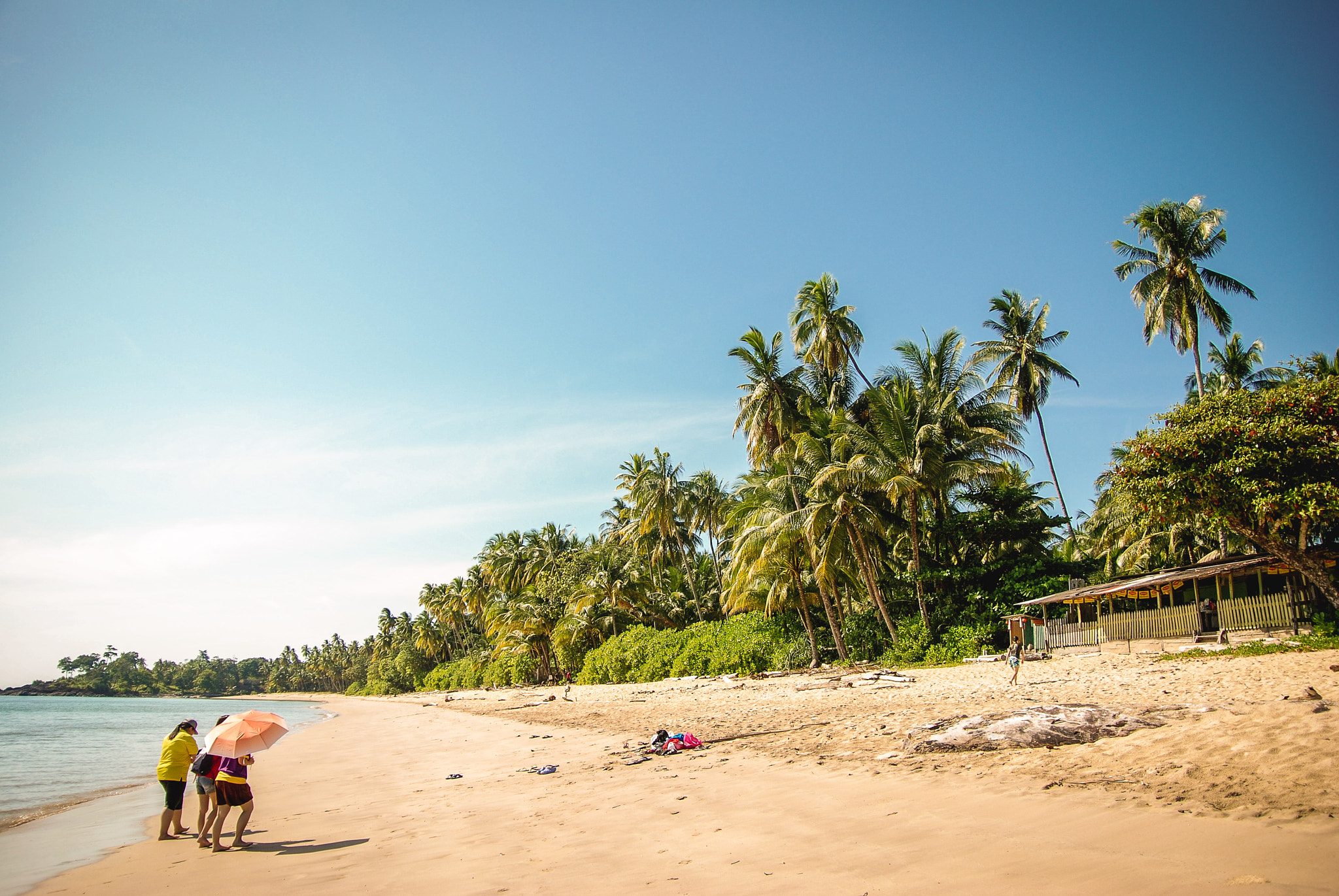 Nikon D80 + Sigma 18-50mm F2.8 EX DC Macro sample photo. The beach @ lundu photography