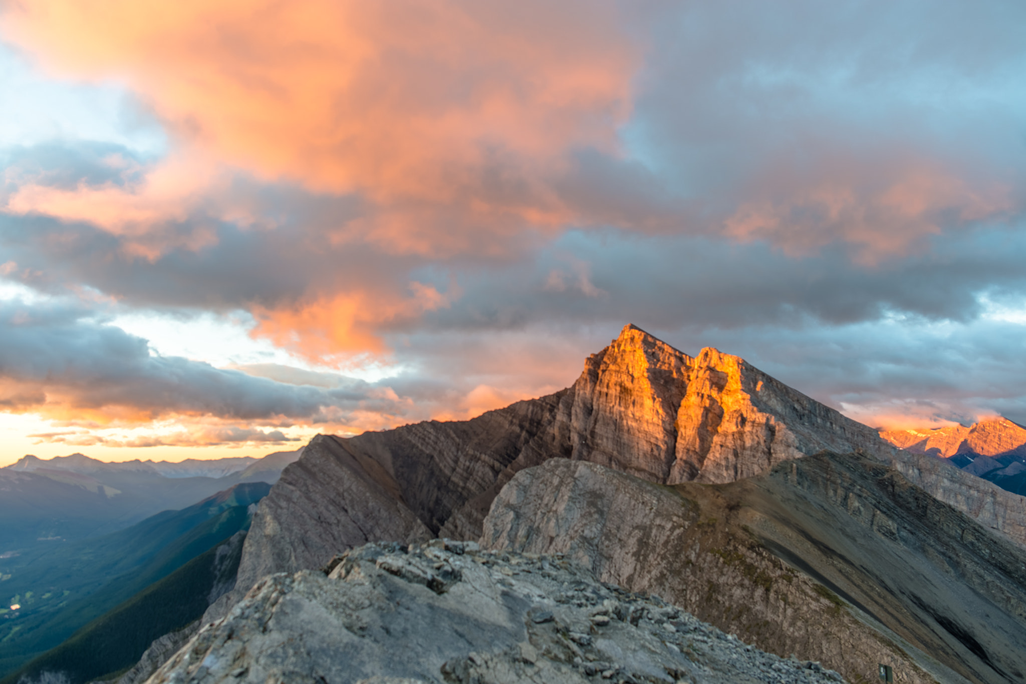 Samyang 12mm F2.8 ED AS NCS Fisheye sample photo. Mountain sunrise photography
