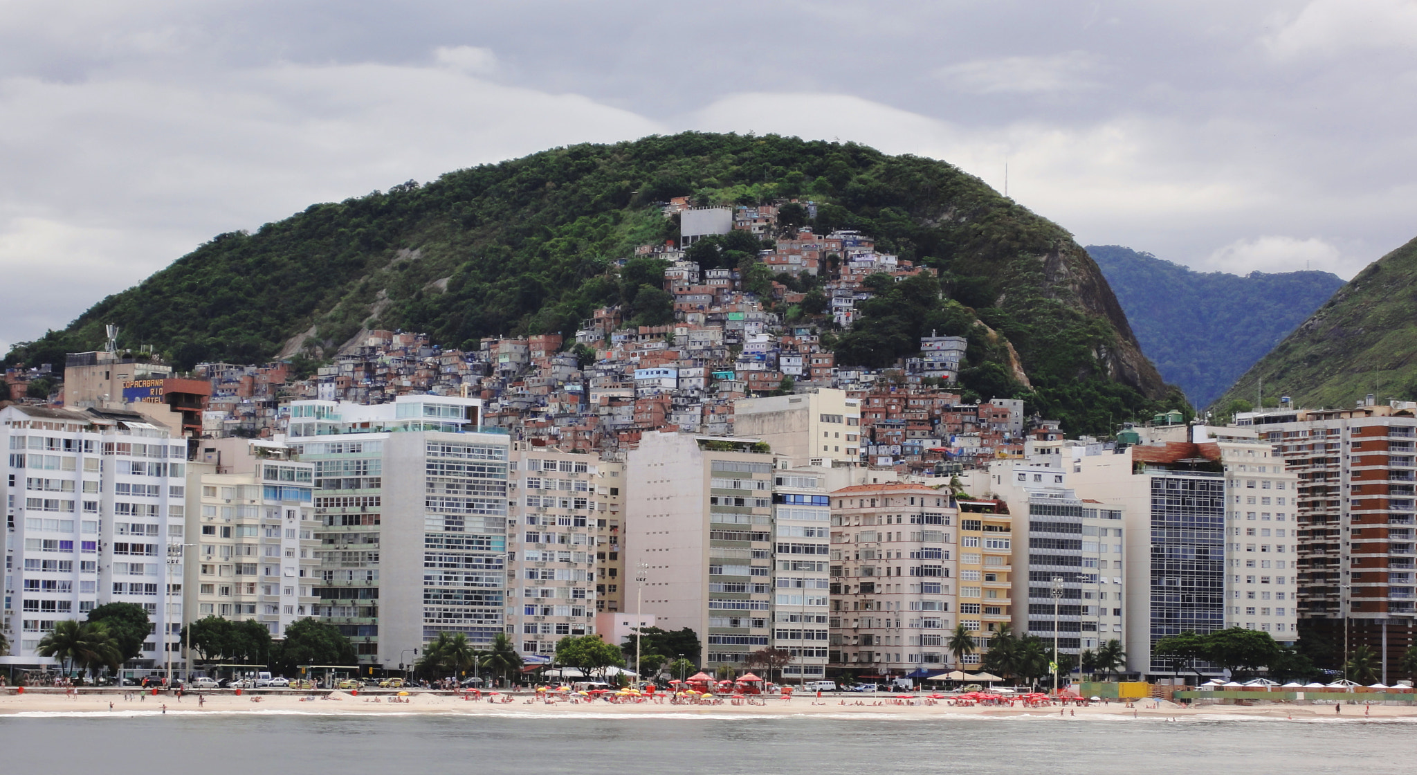Sony DSC-WX5 sample photo. Social boundaries, favelas, rio de janeiro, brasil photography