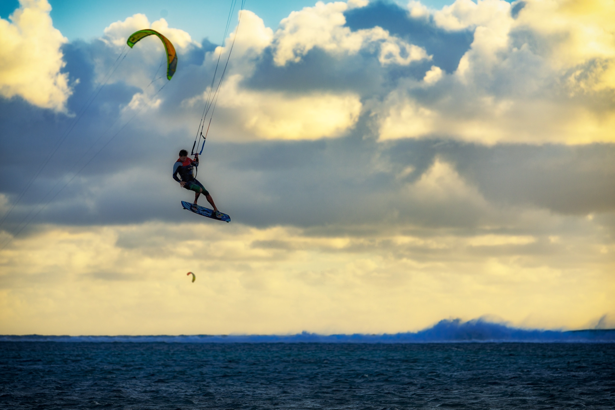 Tamron SP 70-200mm F2.8 Di VC USD sample photo. Kite at blue hour photography
