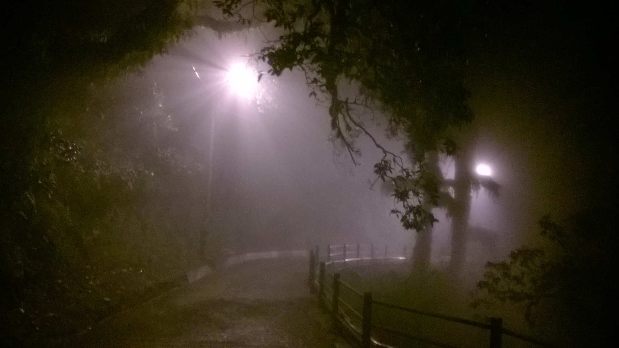 Nokia Lumia 730 Dual SIM sample photo. A misty night... photography