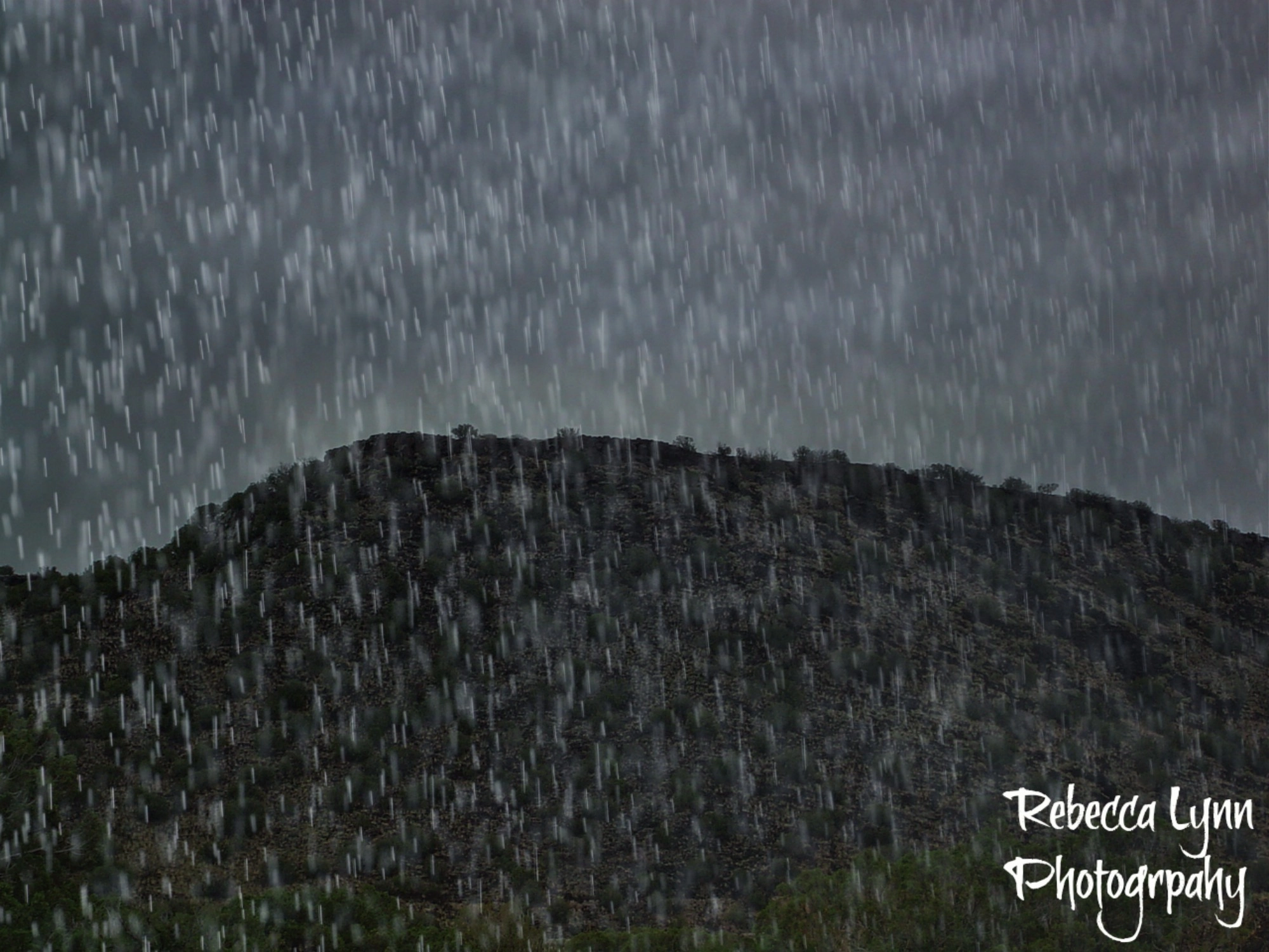 Sony DSC-P72 sample photo. Rain storm photography
