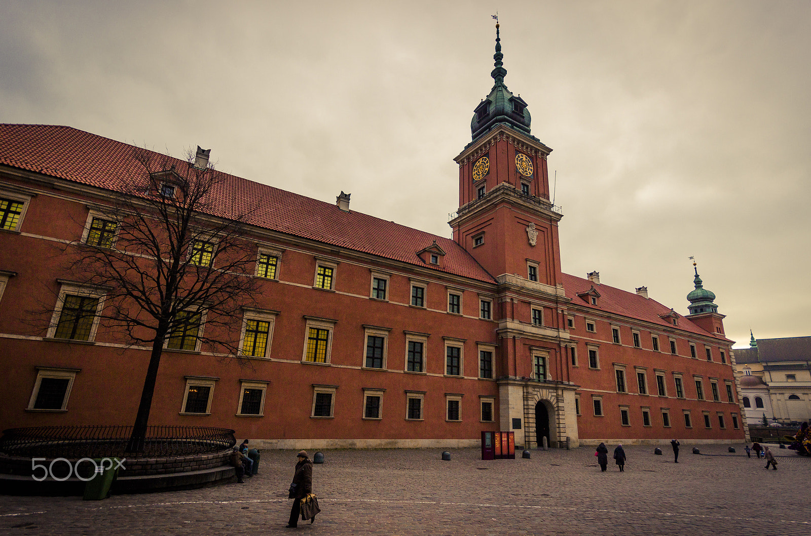 Sigma 10-20mm F4-5.6 EX DC HSM sample photo. Warsaw royal castle photography
