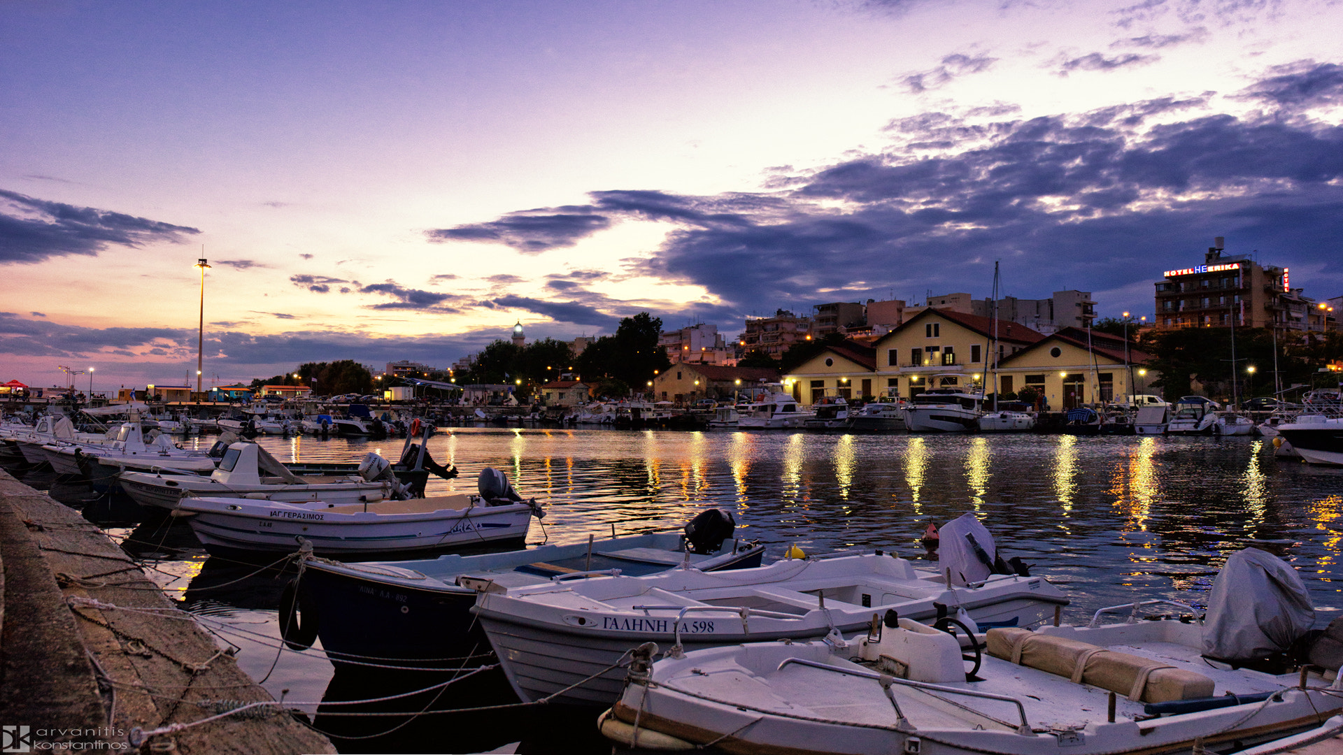 Canon EF 24-70mm F4L IS USM sample photo. Alexandroupolis port photography