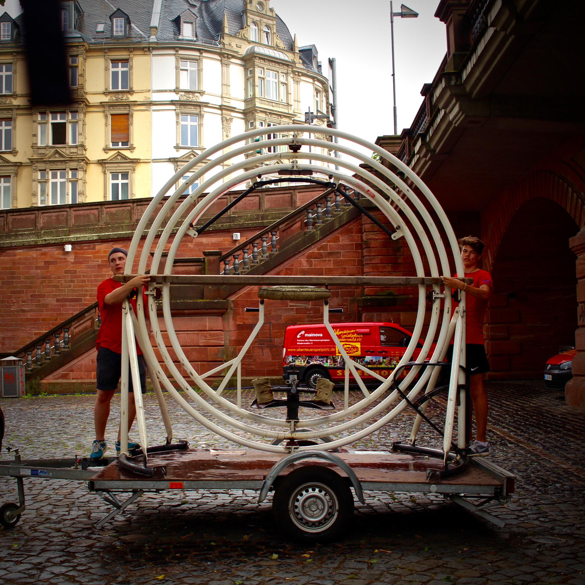 Canon EF-S 24mm F2.8 STM sample photo. Another day is over in frankfurt photography