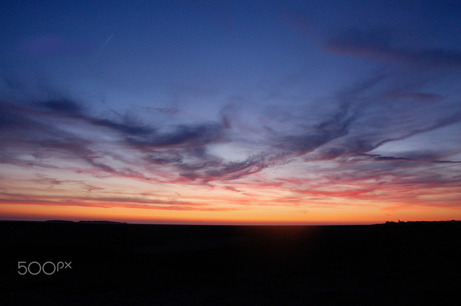 Nikon D50 sample photo. Hoylake sunset photography