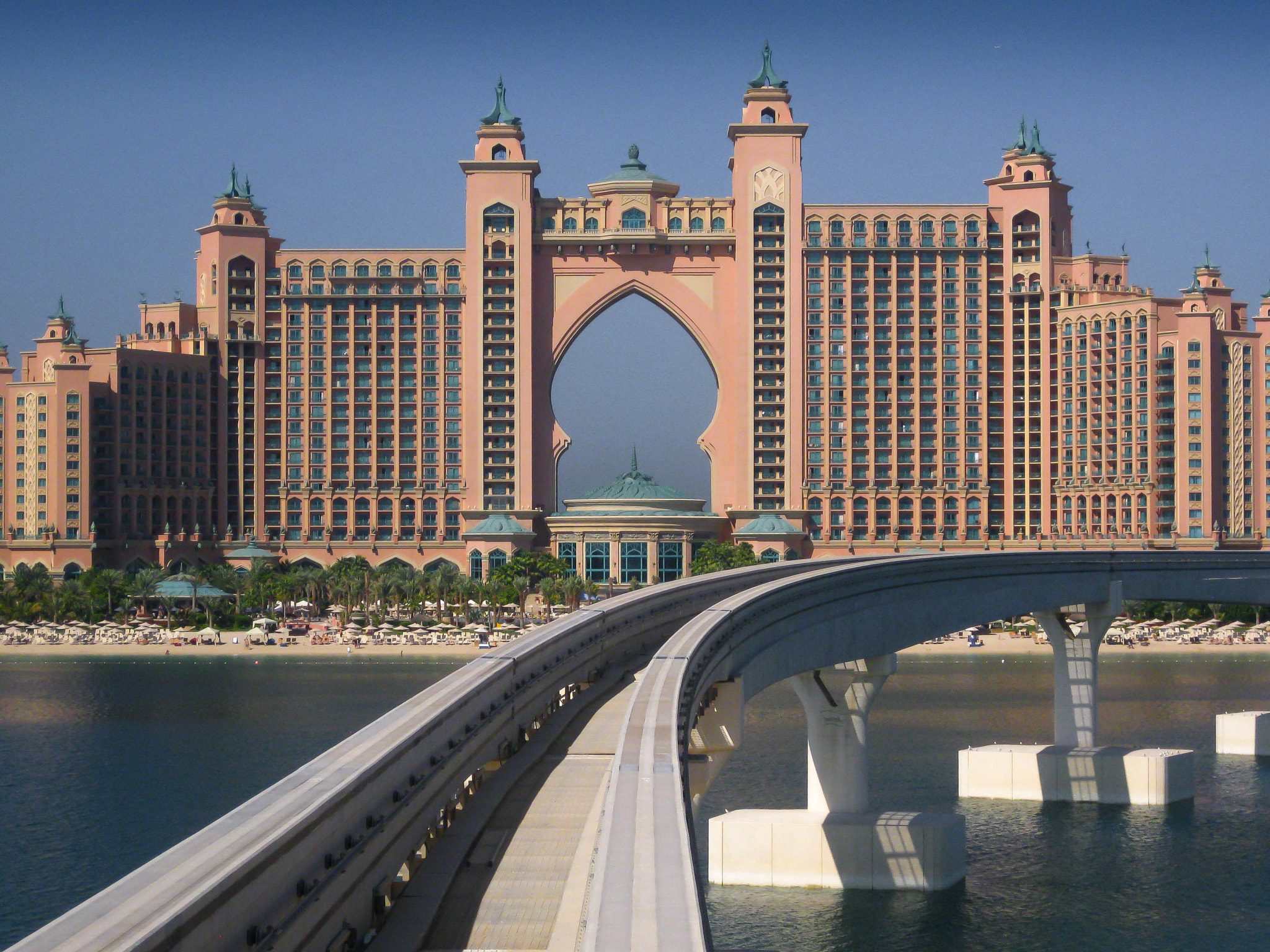 Canon PowerShot SD790 IS (Digital IXUS 90 IS / IXY Digital 95 IS) sample photo. Dubai (vae) - atlantis the palm photography