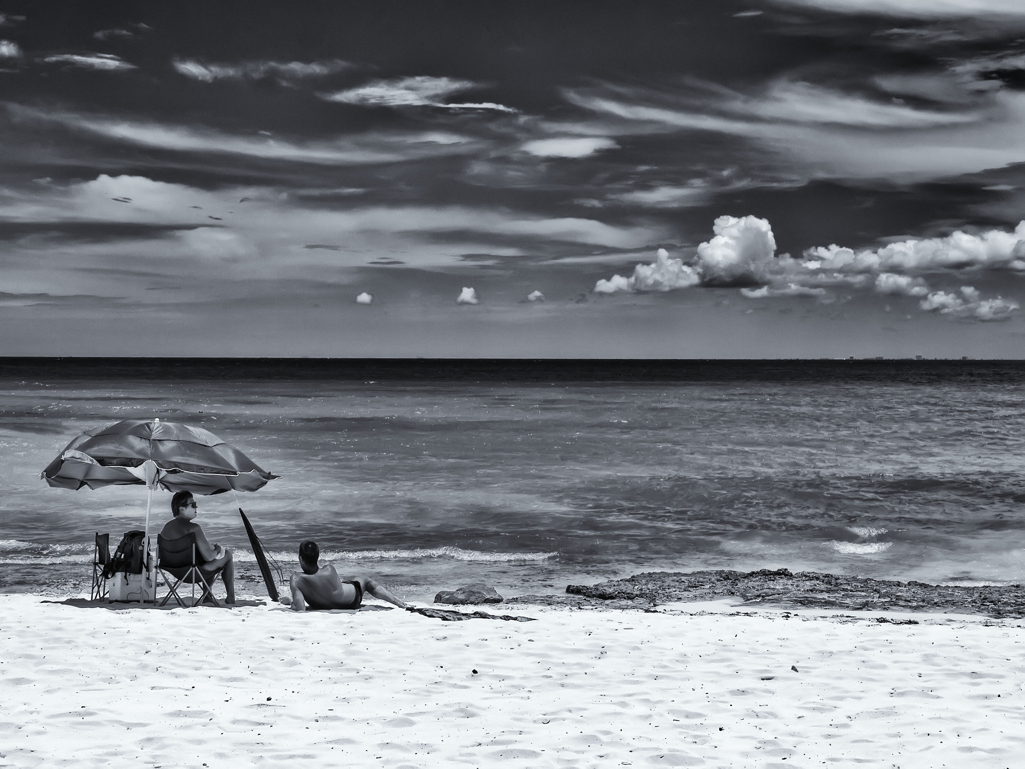 Panasonic Lumix DMC-GX1 sample photo. Cancun-azul fives photography