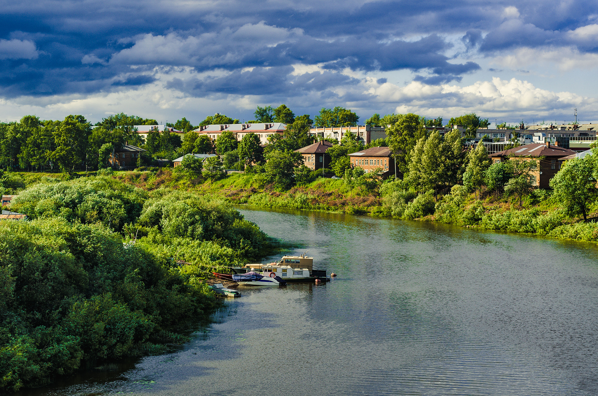 Nikon D7000 sample photo. Vologda river photography