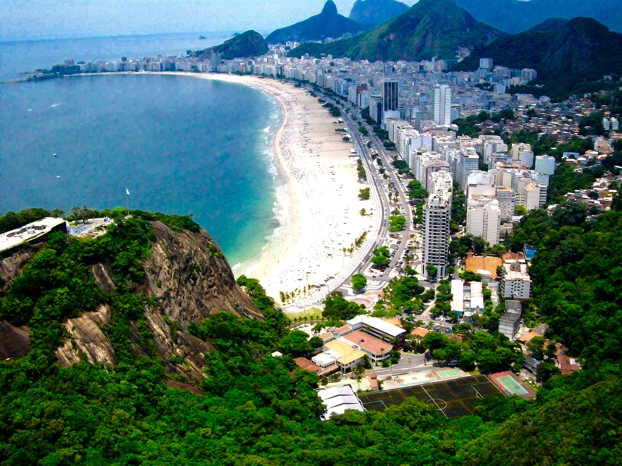 Kodak EASYSHARE C140 DIGITAL CAMERA sample photo. Río de janeiro desde las alturas photography