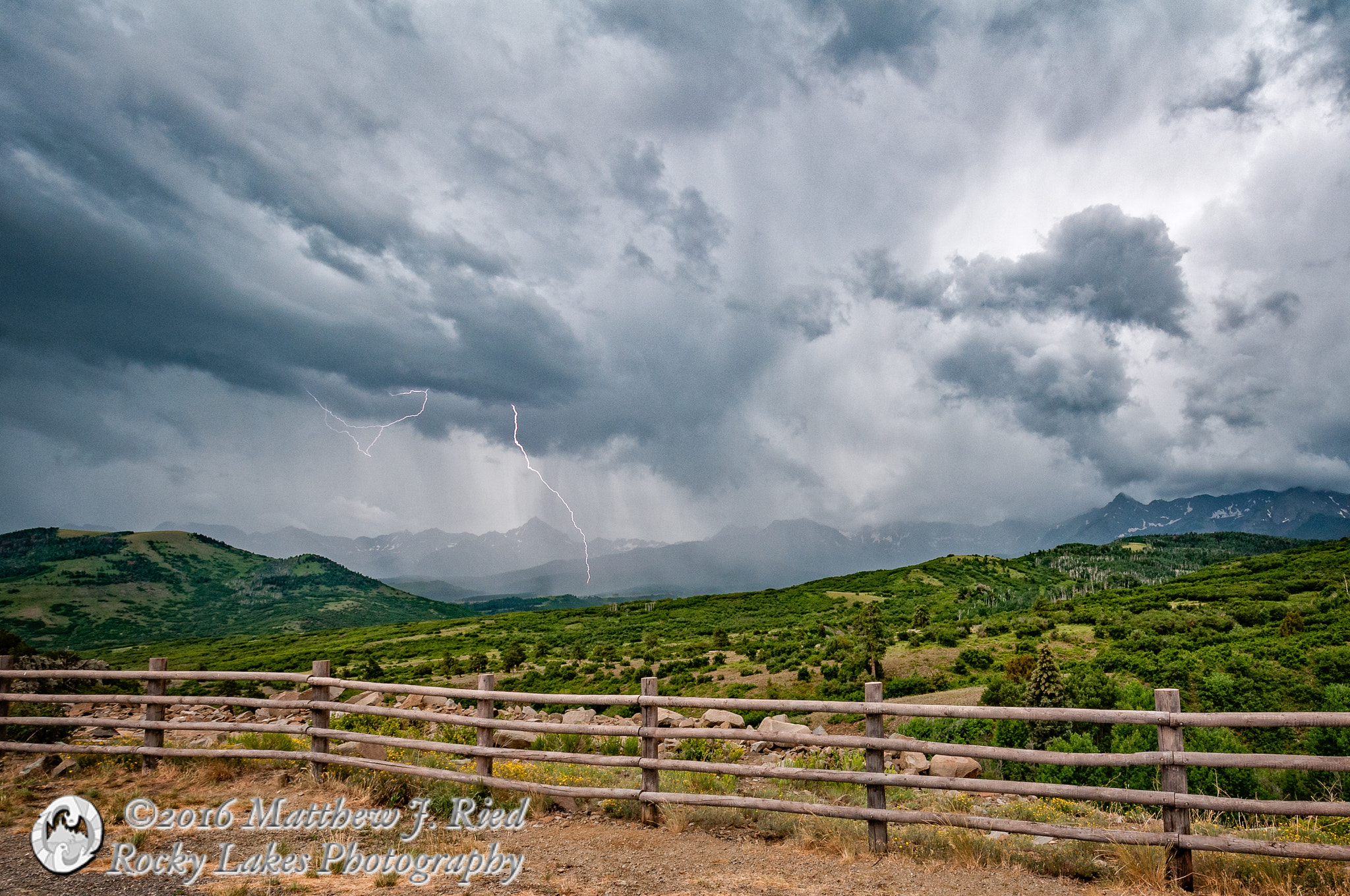 Nikon D300S sample photo. Lightning strikes the sneffels range photography