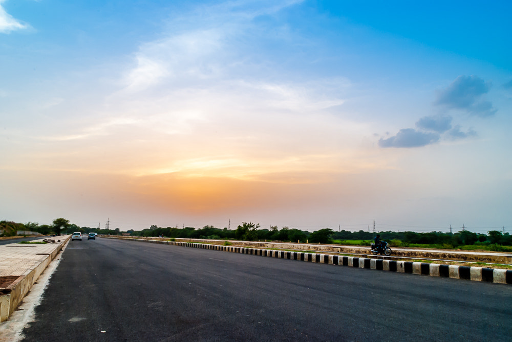 Nikon D3000 sample photo. Mellow sunset photography
